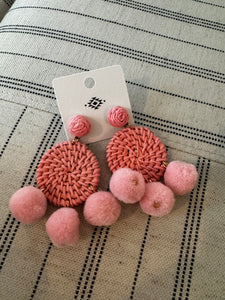 POM POM EARRINGS