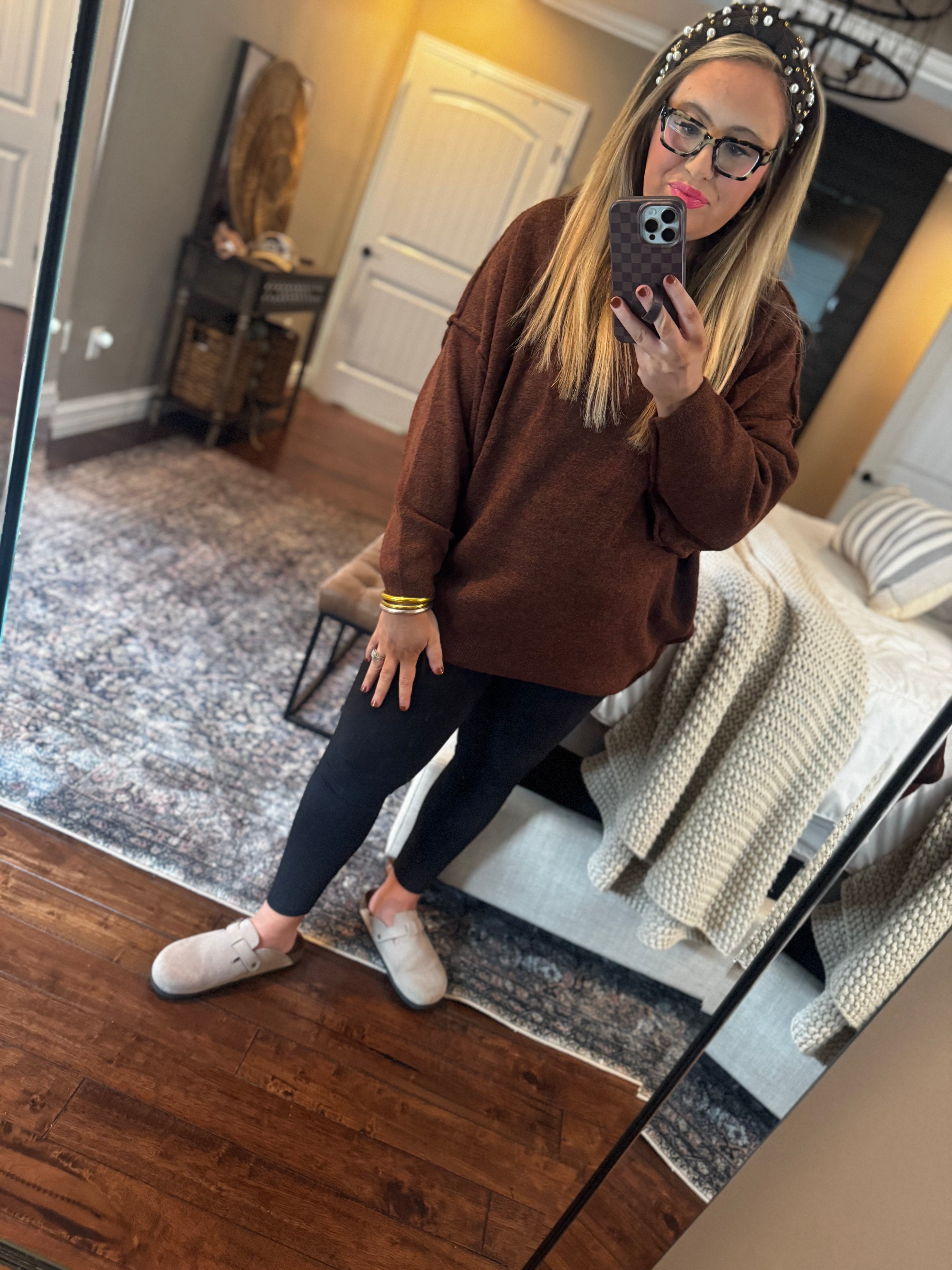 BROWN SWEATER 1N