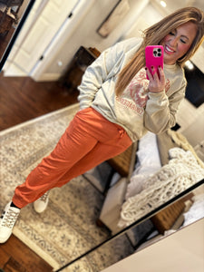 RUSTY CORAL JOGGERS- 2Y