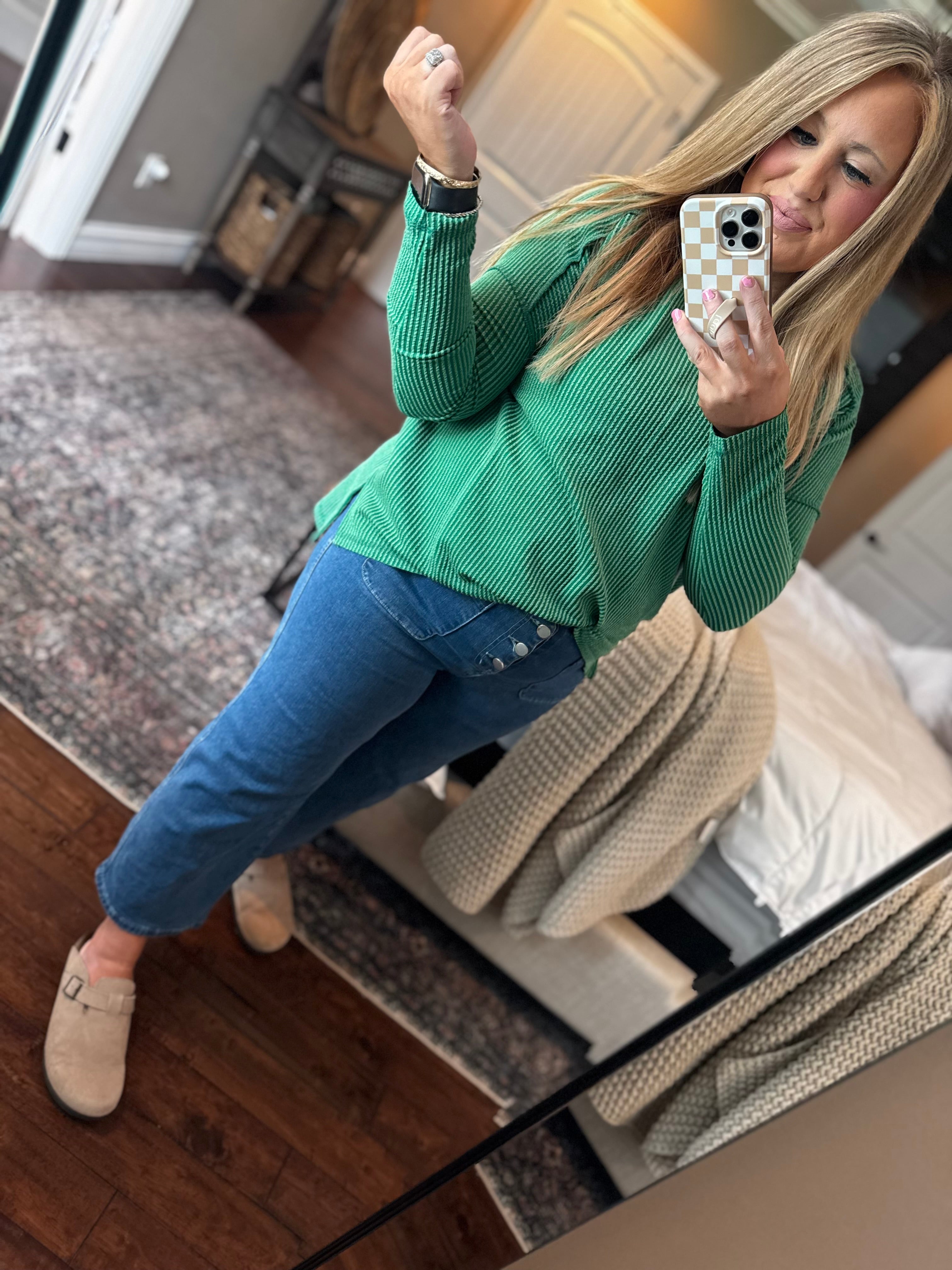 GREEN TOP L 7
