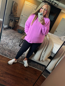 PURPLE SWEATSHIRT L11