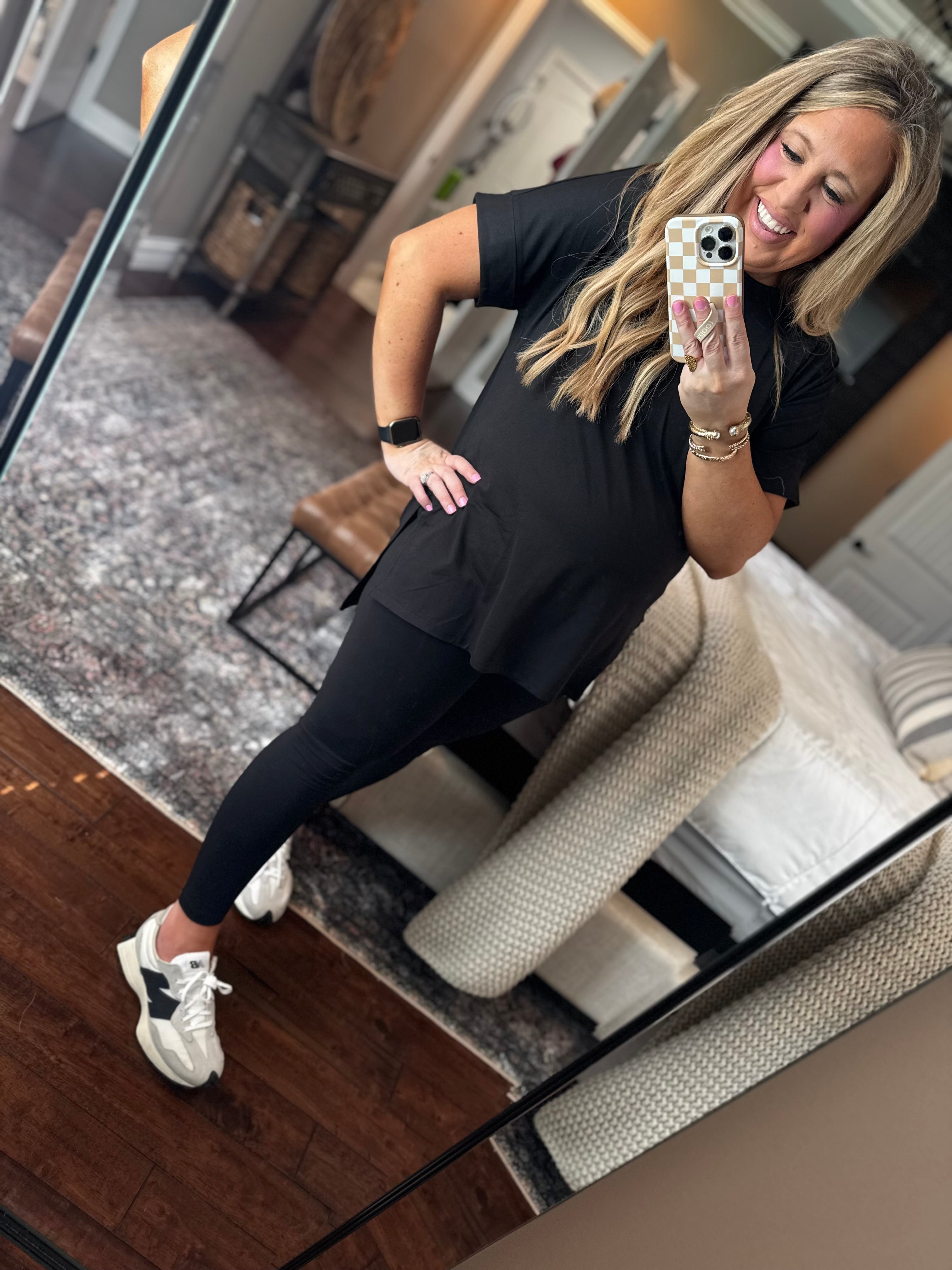 BLACK LEGGING SET 14K