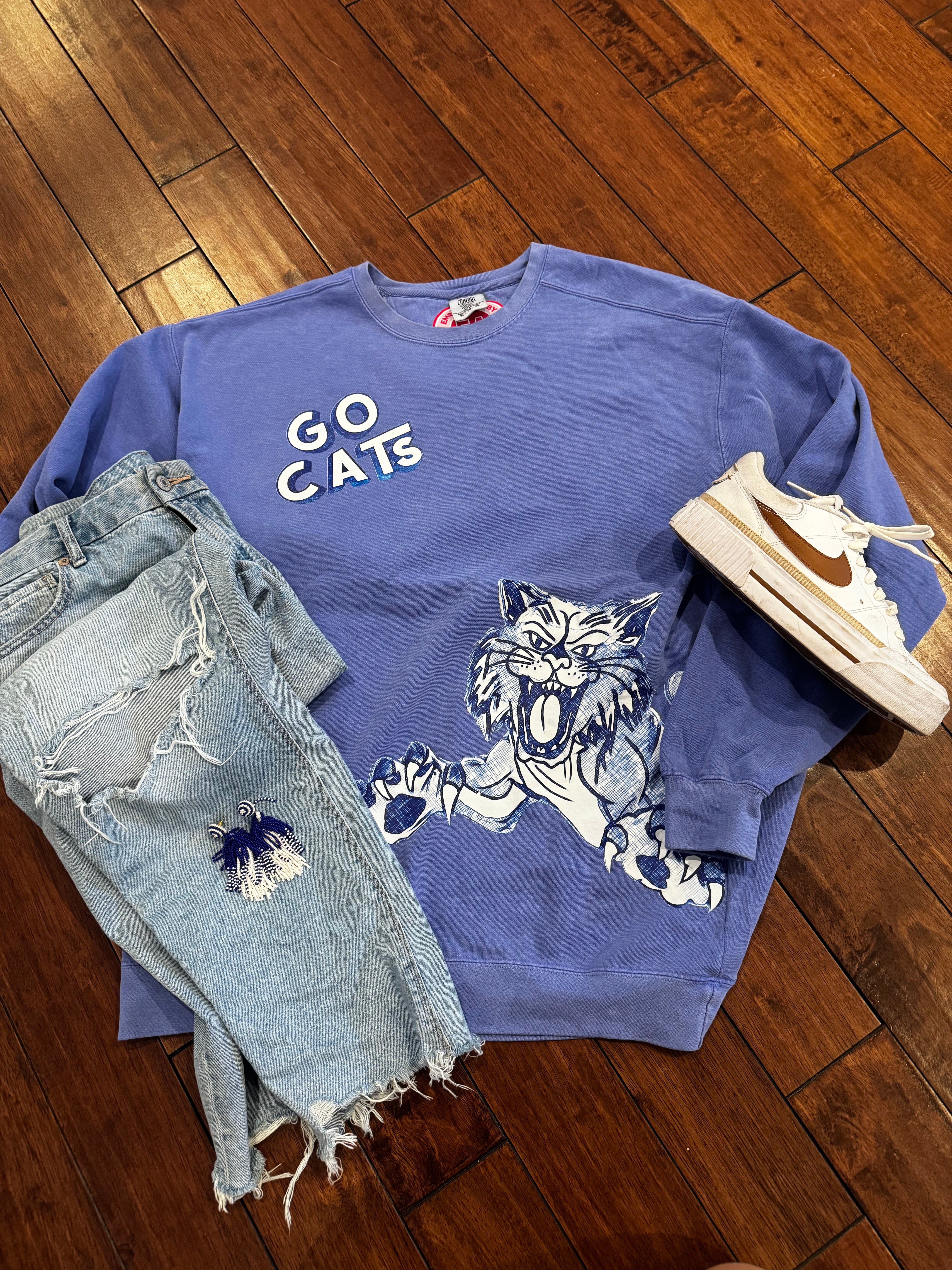 GO CATS SWEATSHIRT 7C