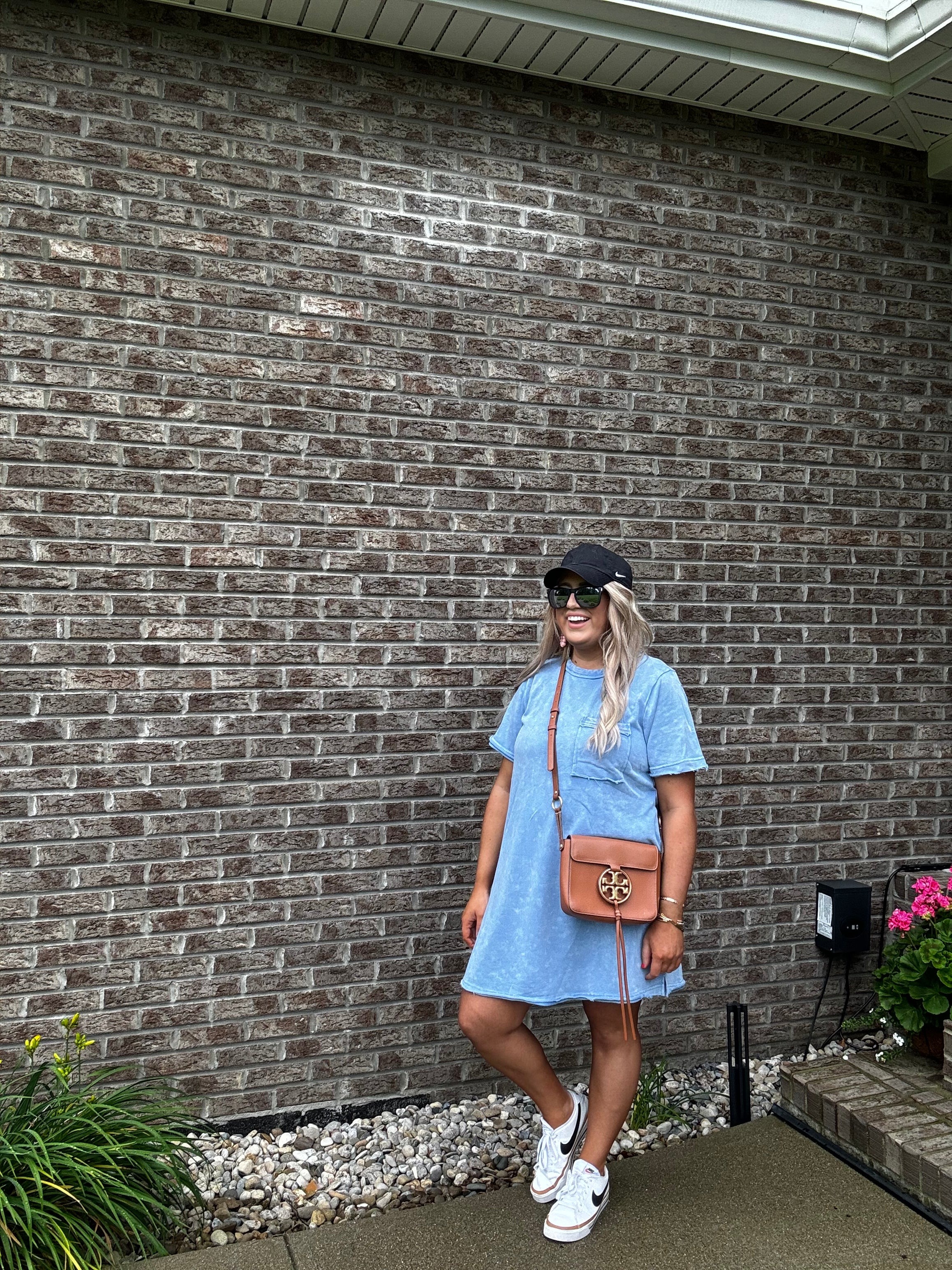 DENIM T-SHIRT DRESS