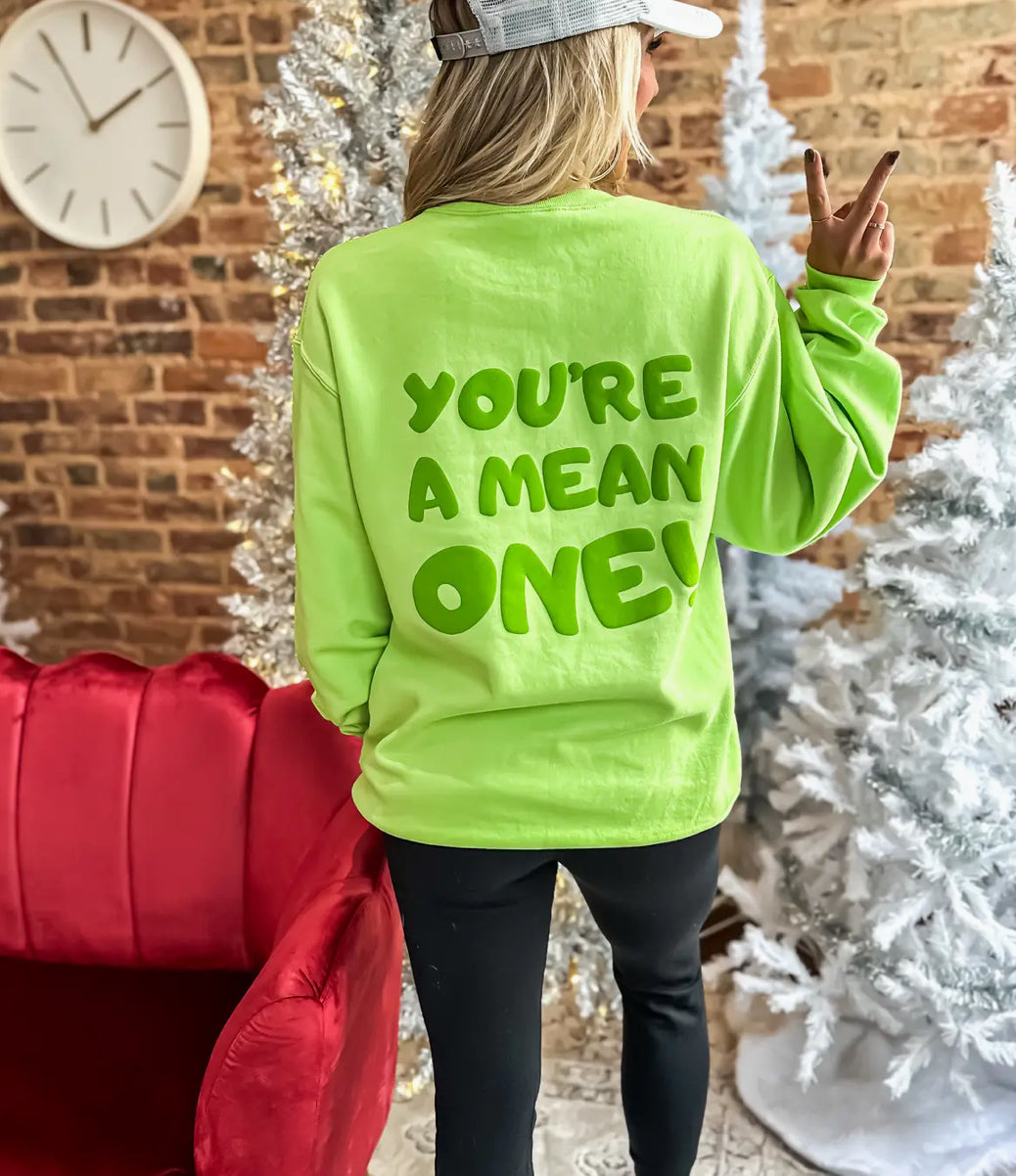 GRINCH SWEATSHIRT 13V