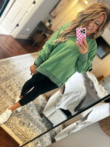 GREEN SWEATSHIRT- 20F