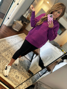 PURPLE HOODIE- 19O