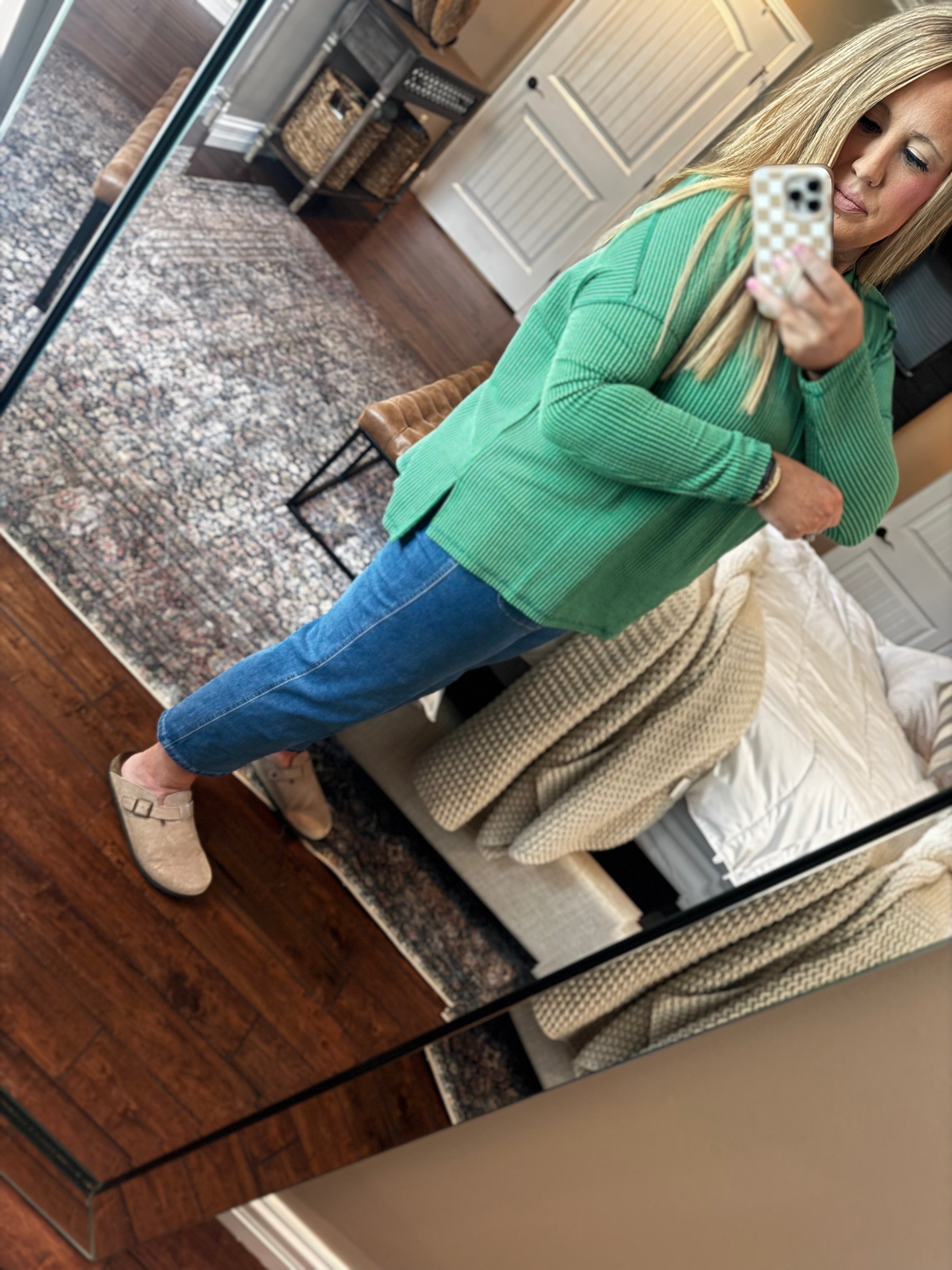 GREEN TOP L 7