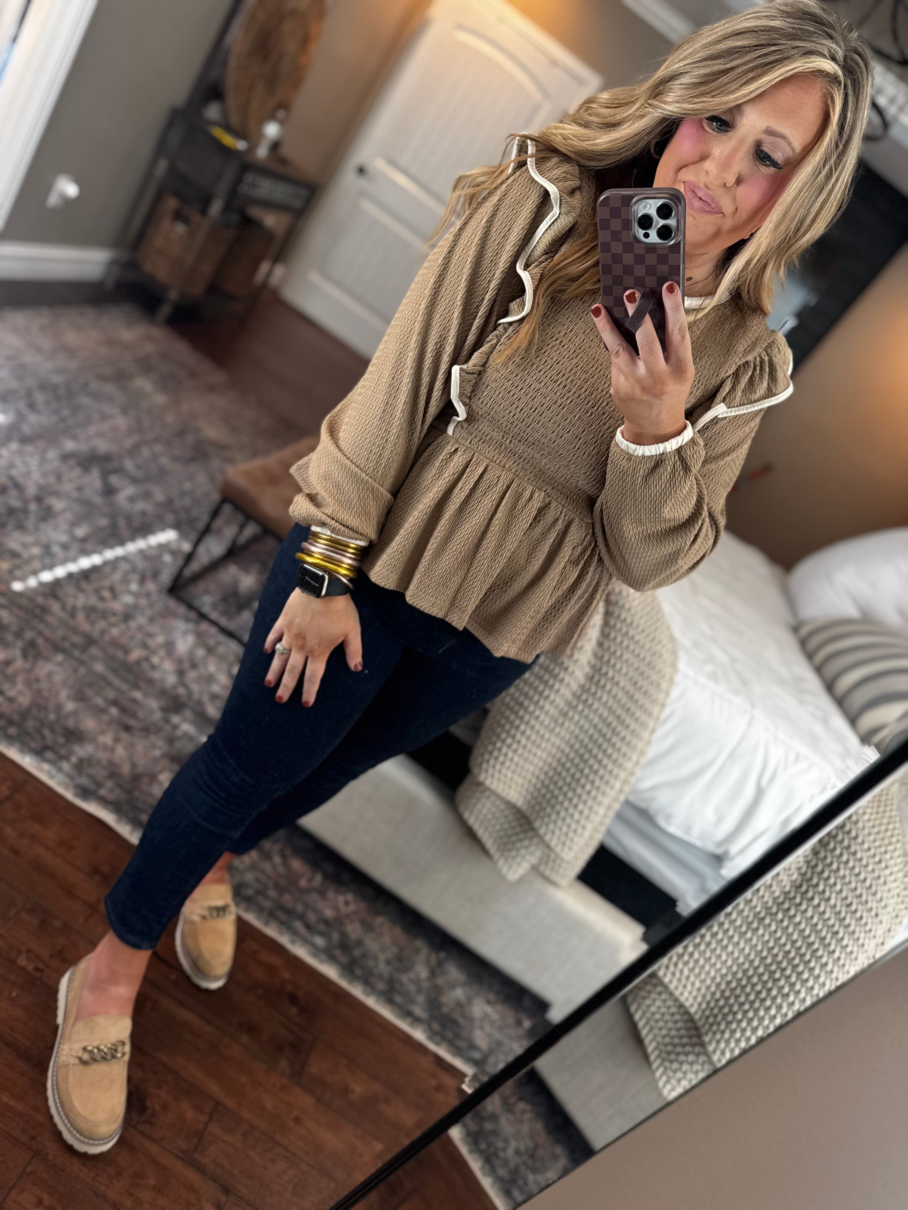 TAUPE / IVORY TOP M8