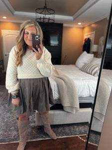 CREAM DRESS/ TUNIC M4