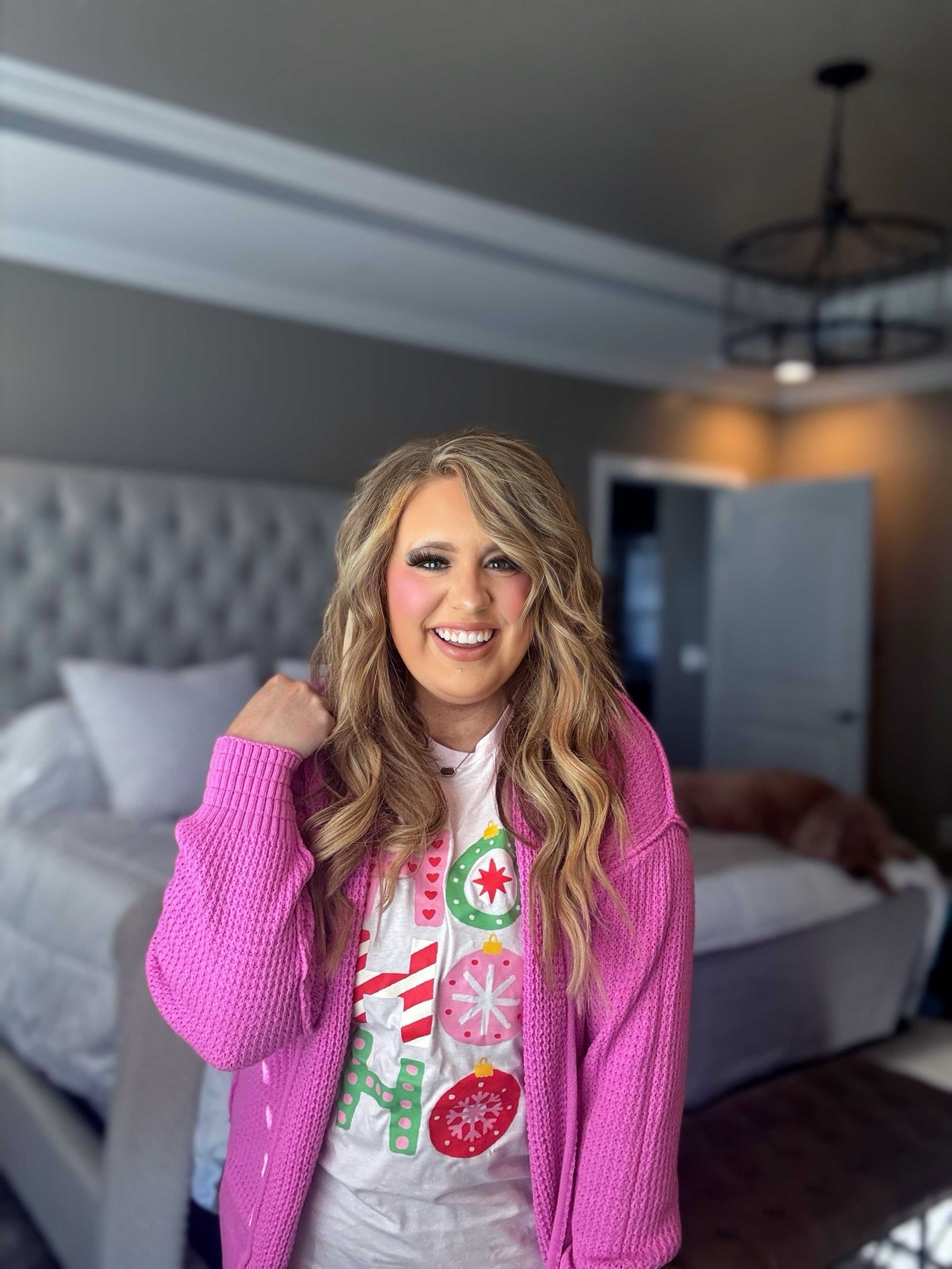 FUCHSIA CARDIGAN R21