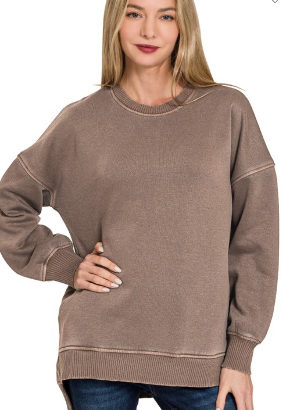 BROWN SWEATSHIRT L14