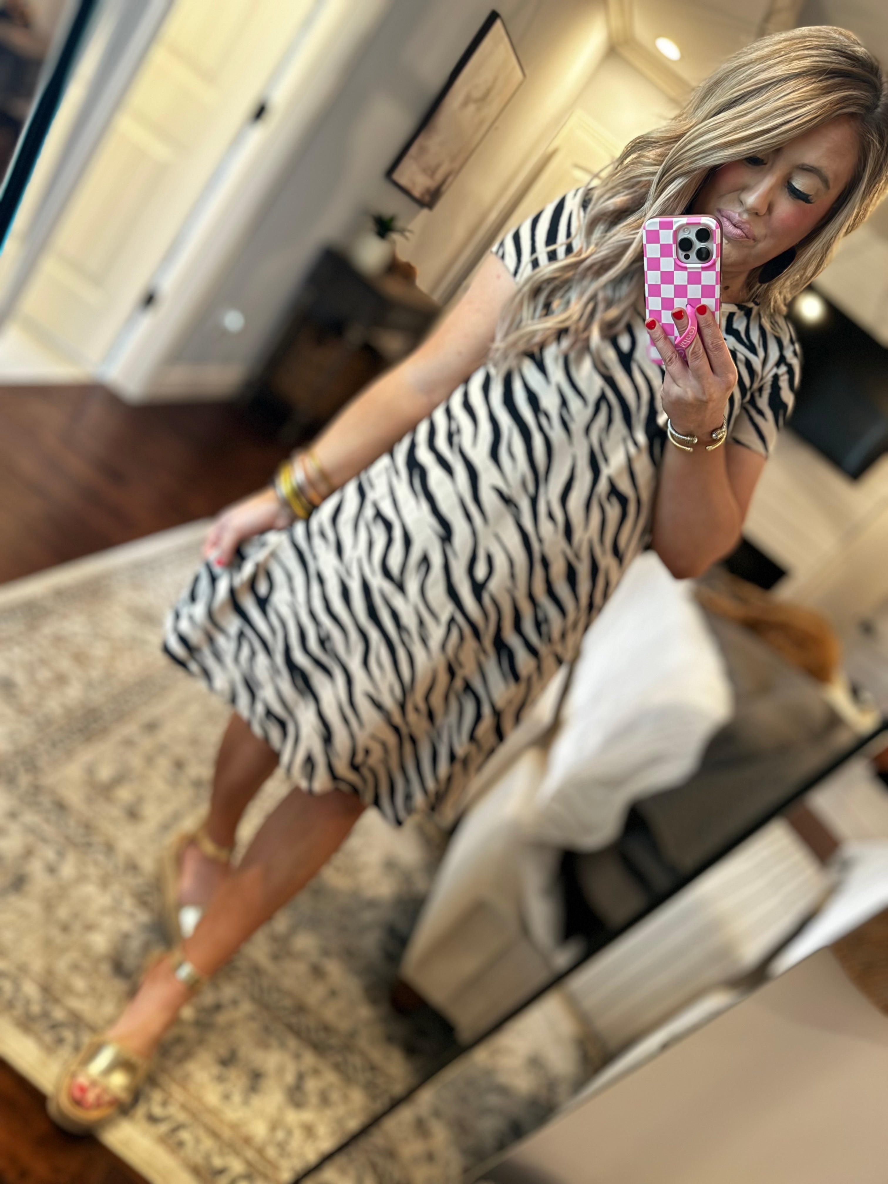 ZEBRA DRESS 25D