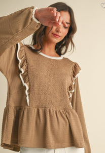 TAUPE / IVORY TOP M8