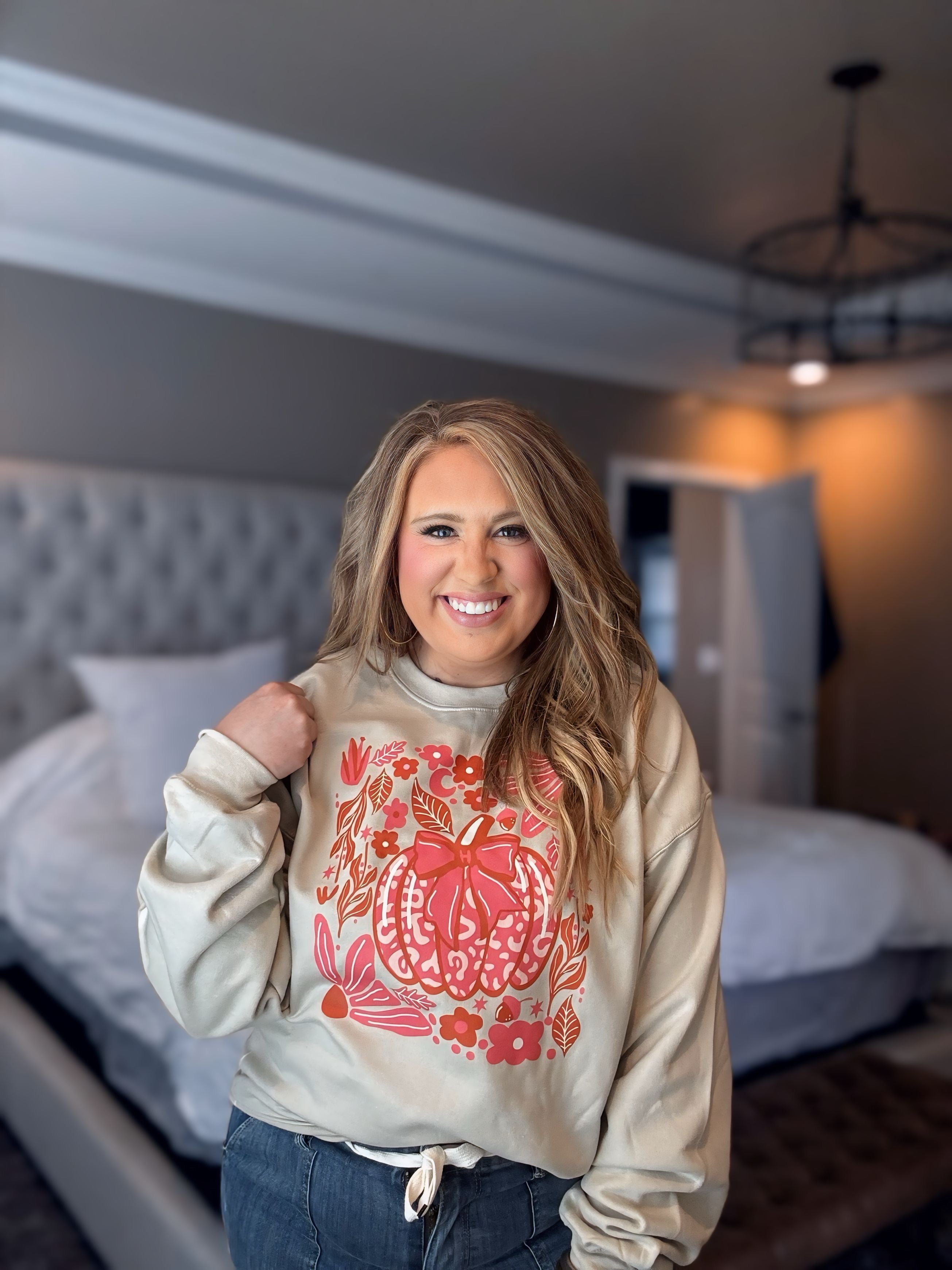 PUMPKIN SWEATSHIRT P21