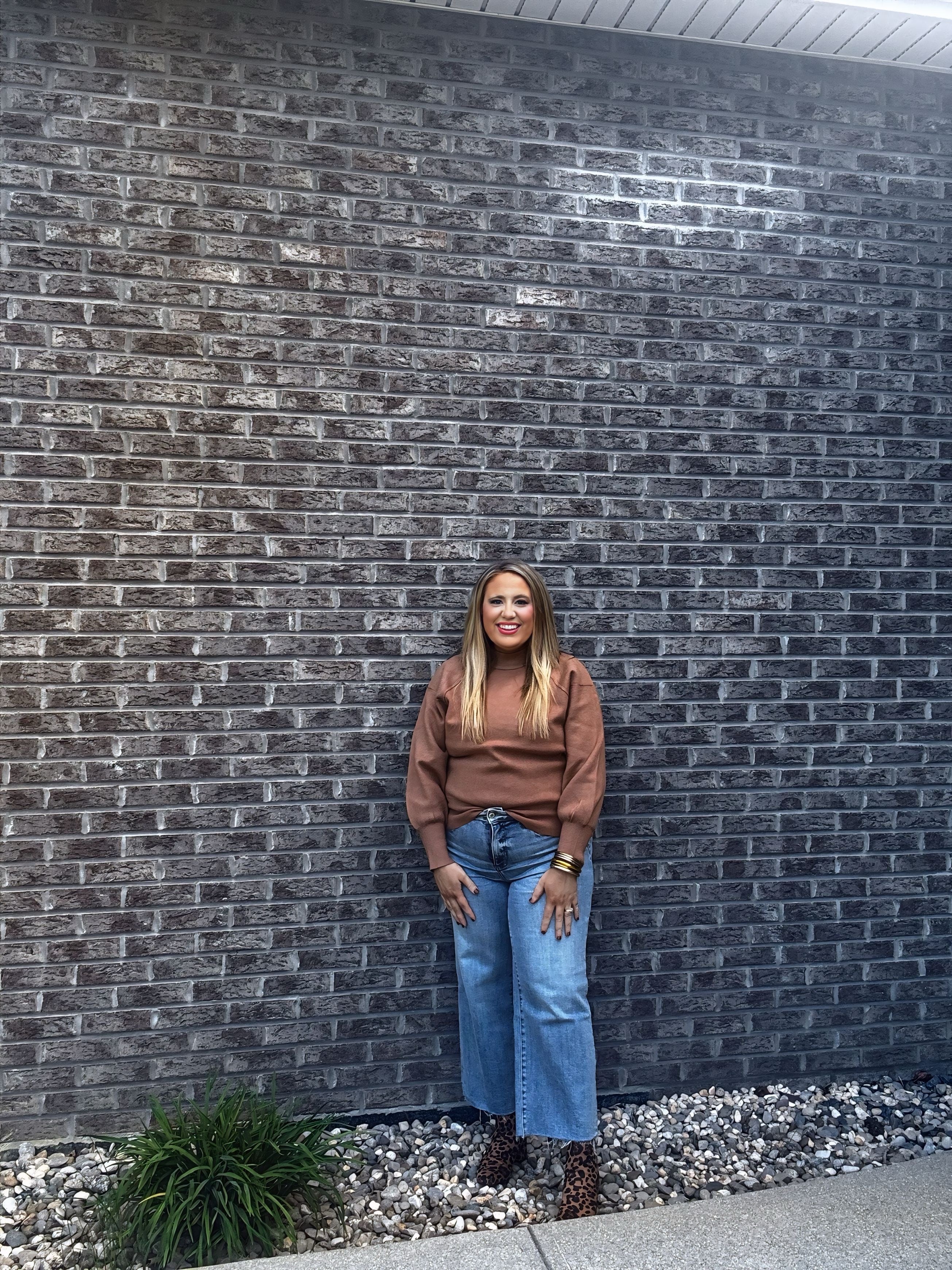 COGNAC SWEATER 6N