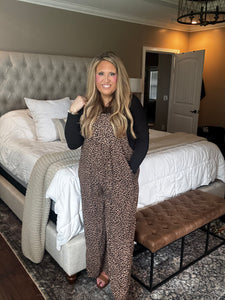 TAUPE ANIMAL PRINT JUMPER 10K
