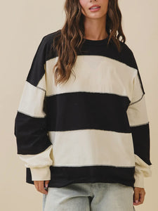 BLACK BUTTER TOP O6