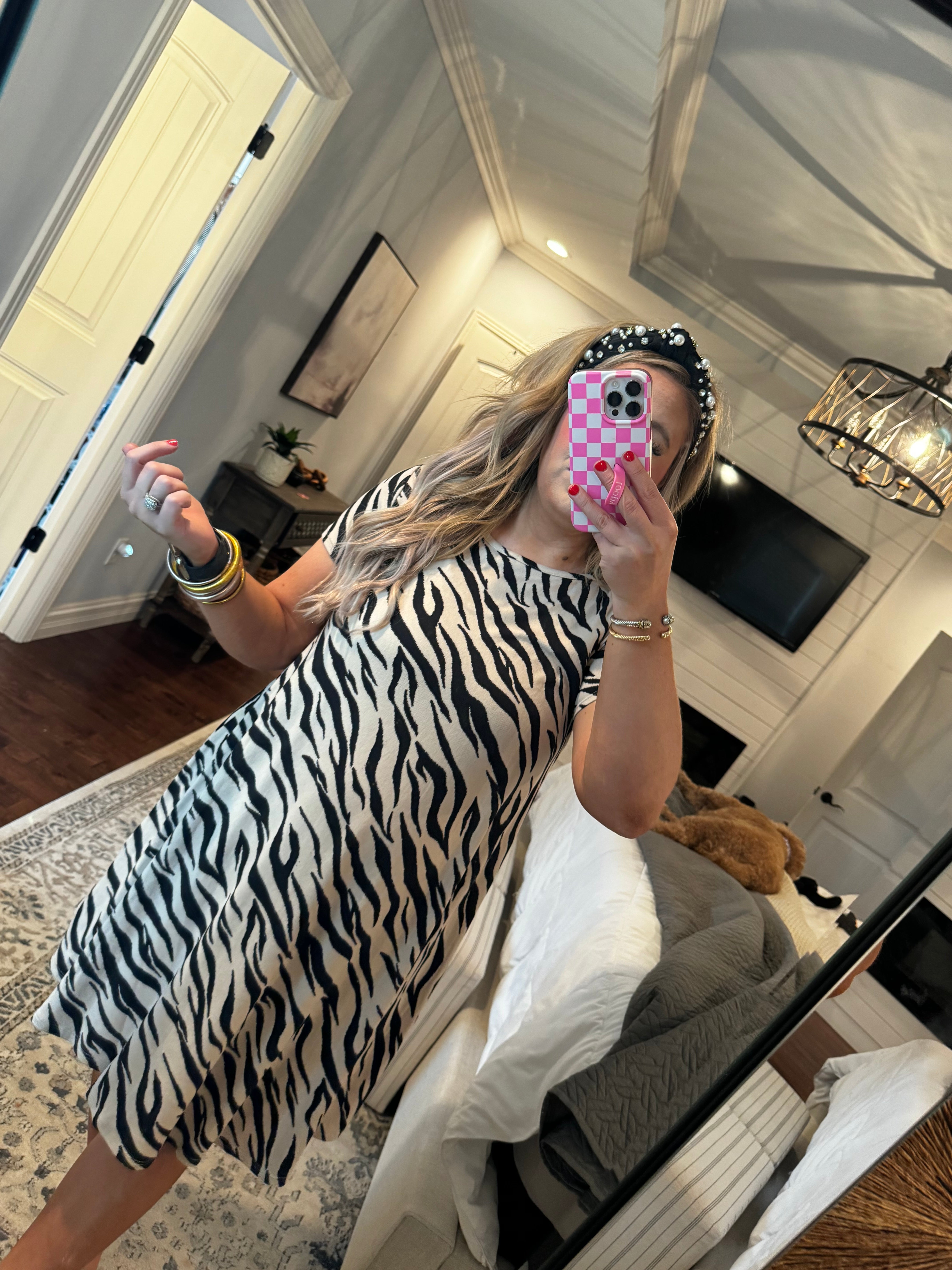 ZEBRA DRESS 25D