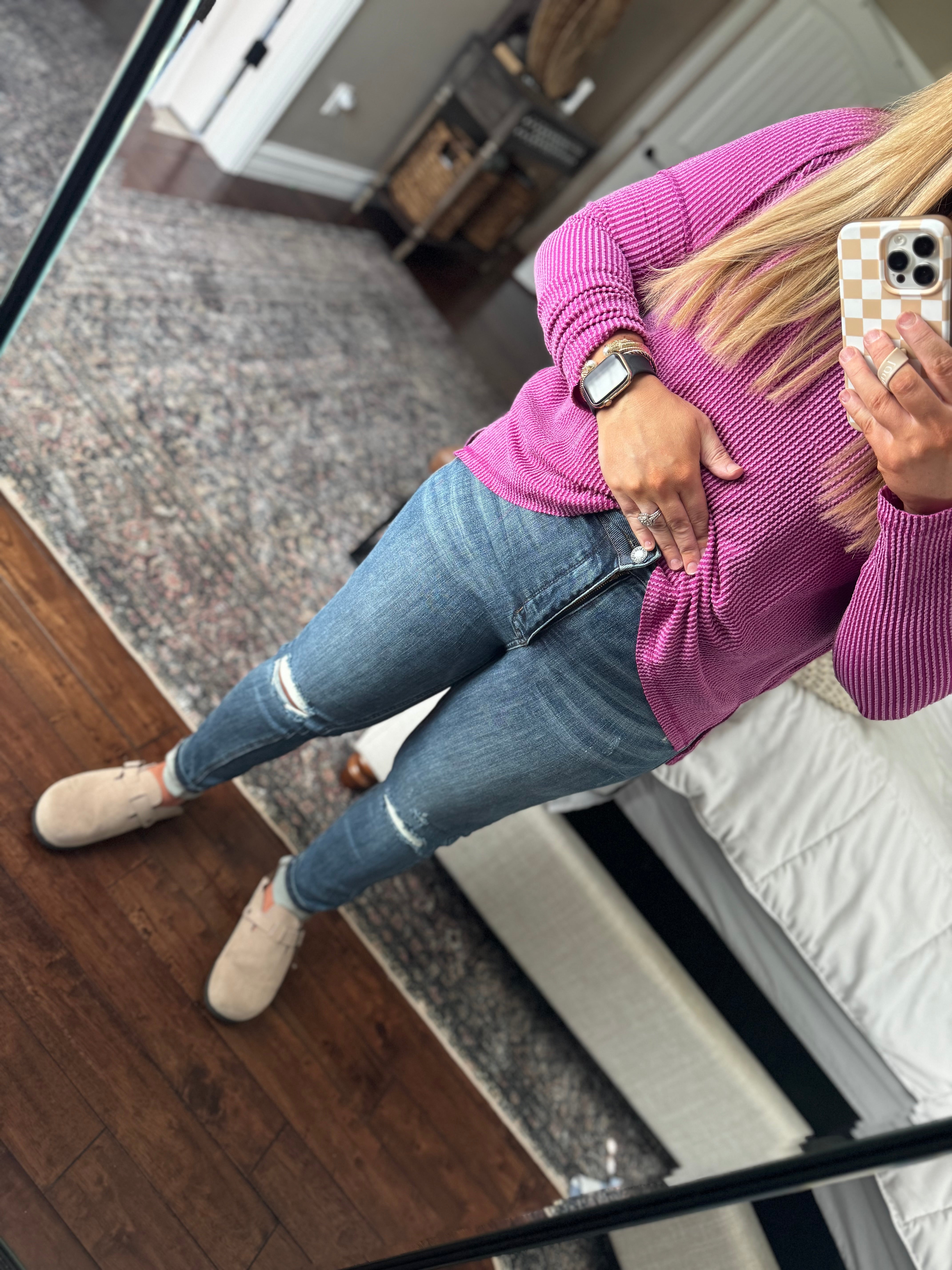 TUMMY CONTROL JUDY BLUE JEANS-DARK WASH