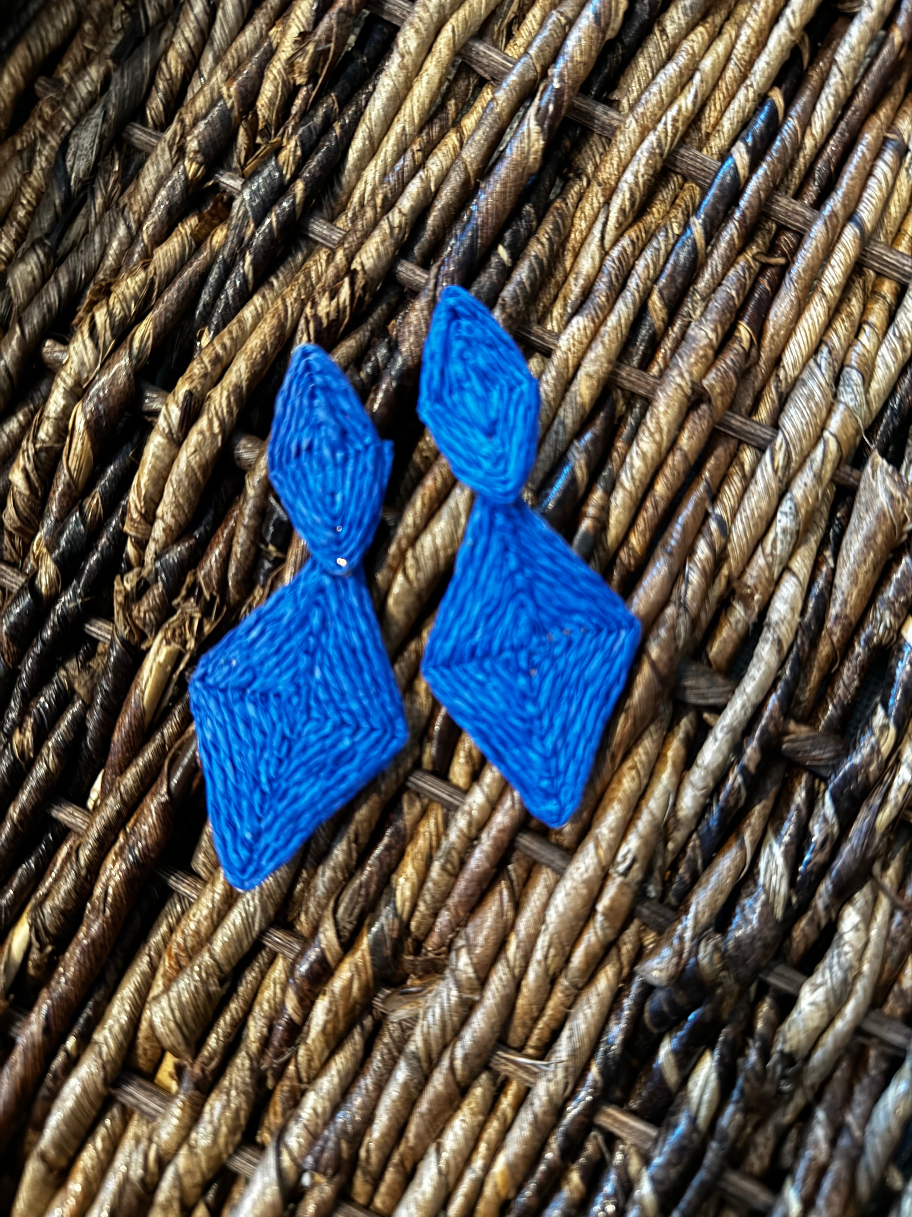 Royal blue earrings