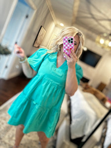 MUDPIE TURQUOISE DRESS