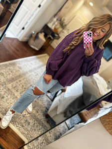 PURPLE SWEATSHIRT P24