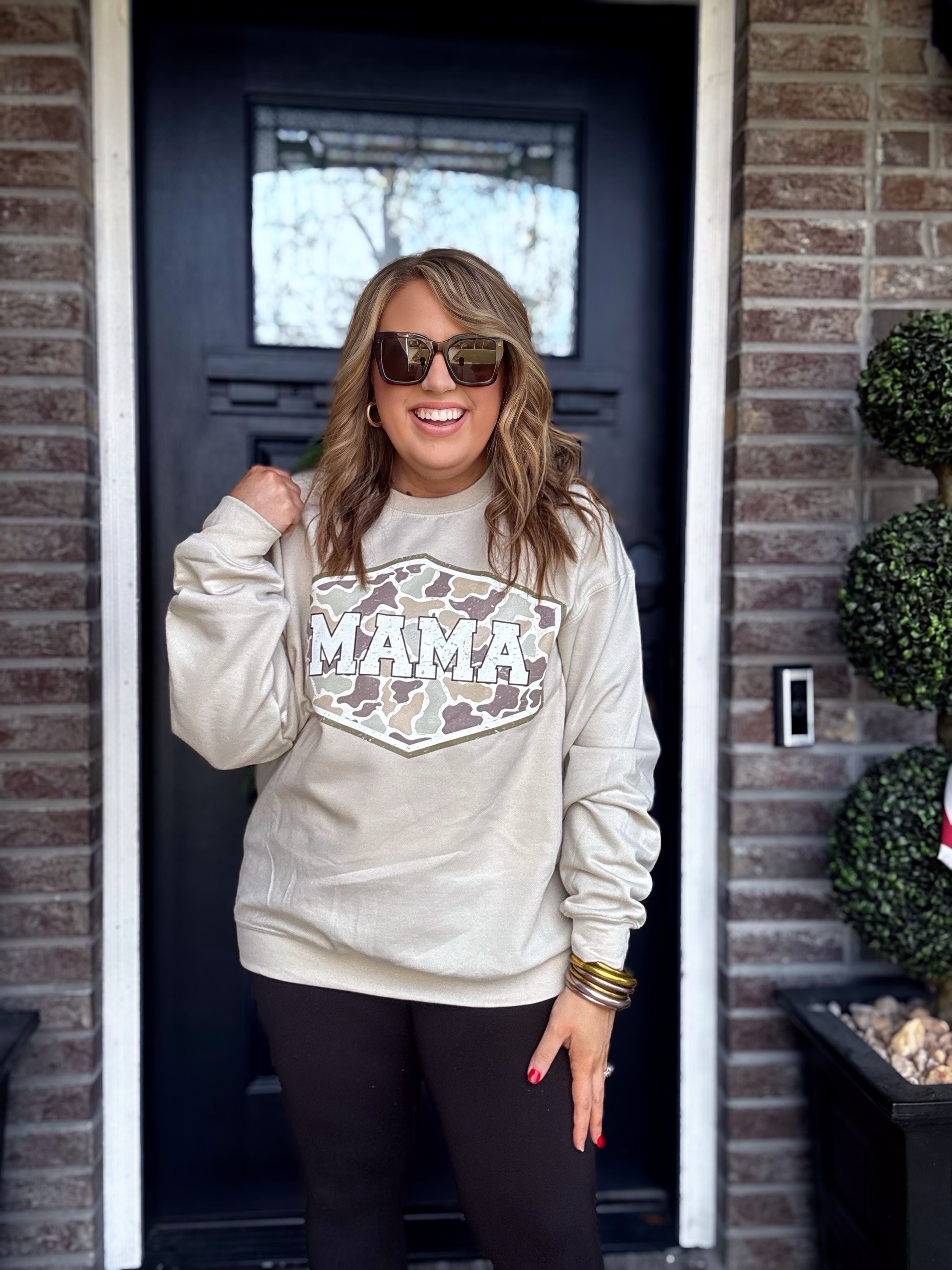 MAMA CAMO SWEATSHIRT TOP S3