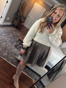 CREAM DRESS/ TUNIC M4
