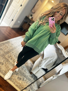 GREEN SWEATSHIRT- 20F