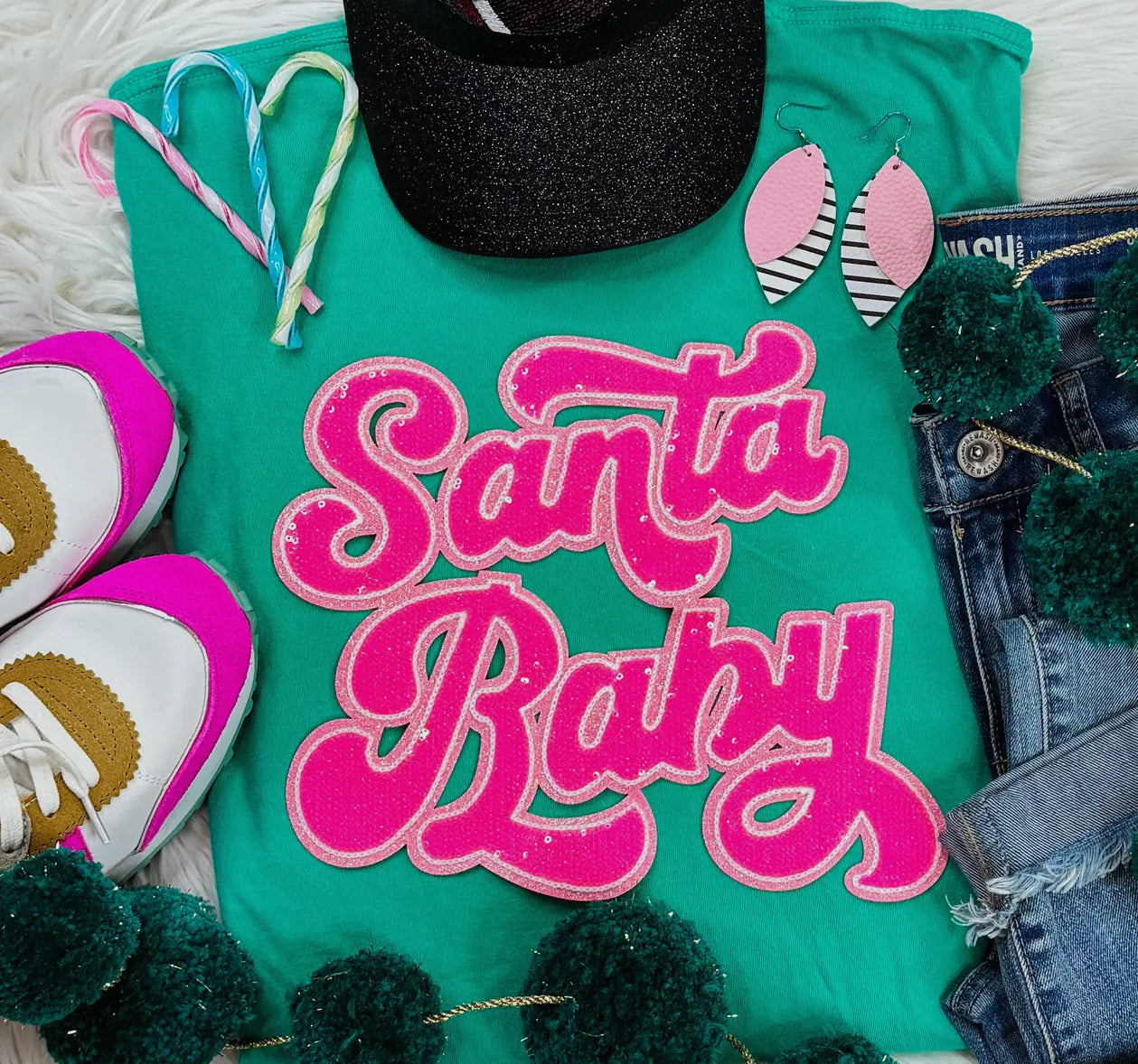 SANTA BABY SHORT SLEEVE TEE R1
