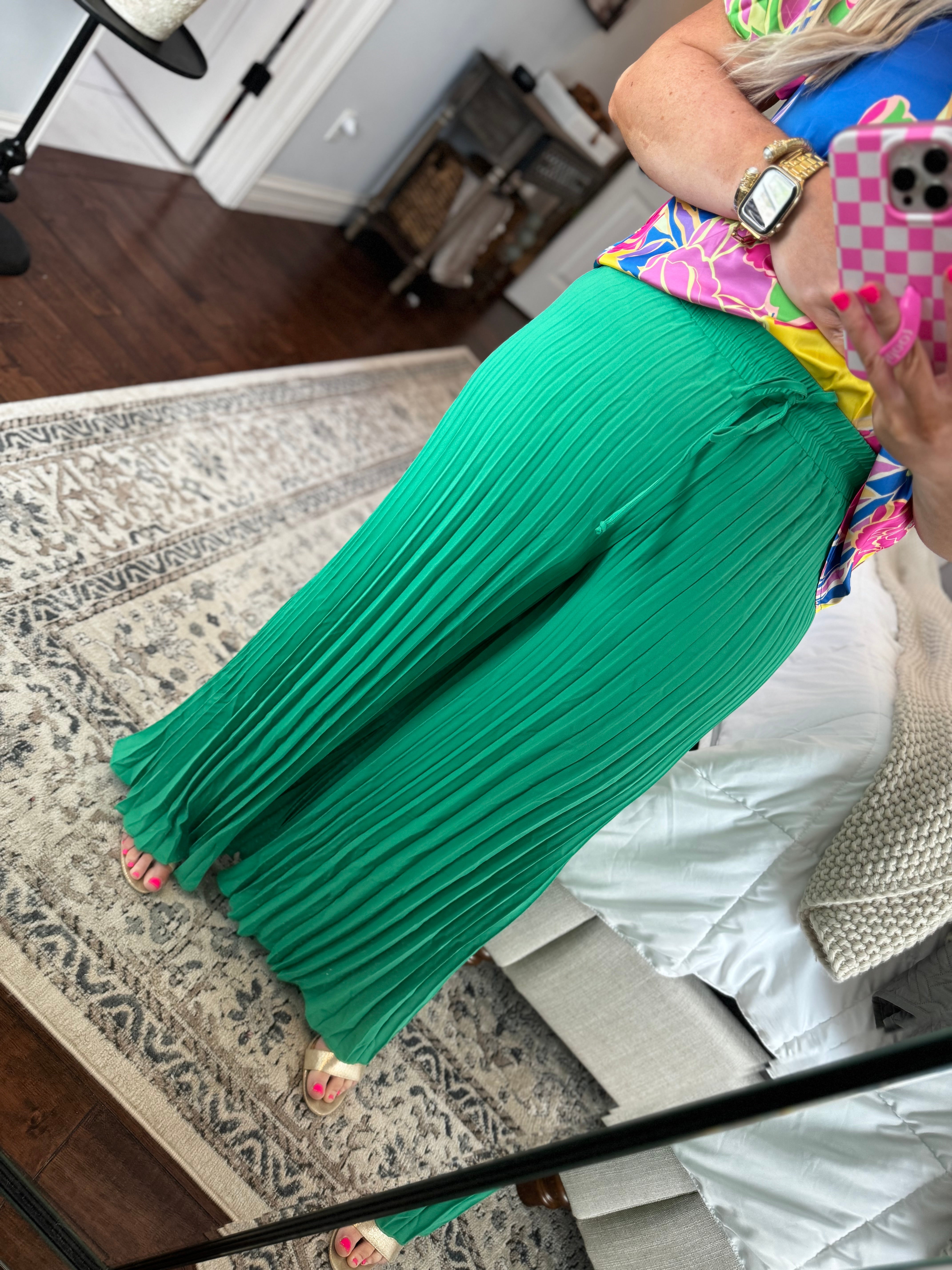 JADE GREEN PANTS