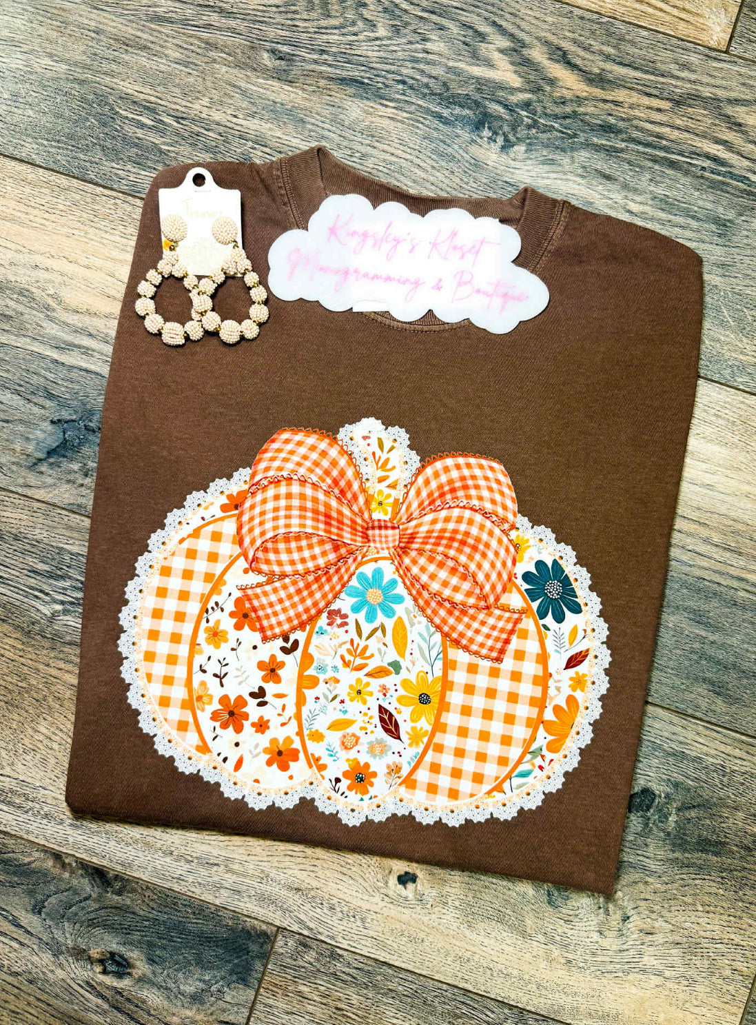 CHOCOLATE PUMPKIN TEE P27