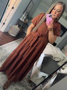 CAMEL DRESS- 19N