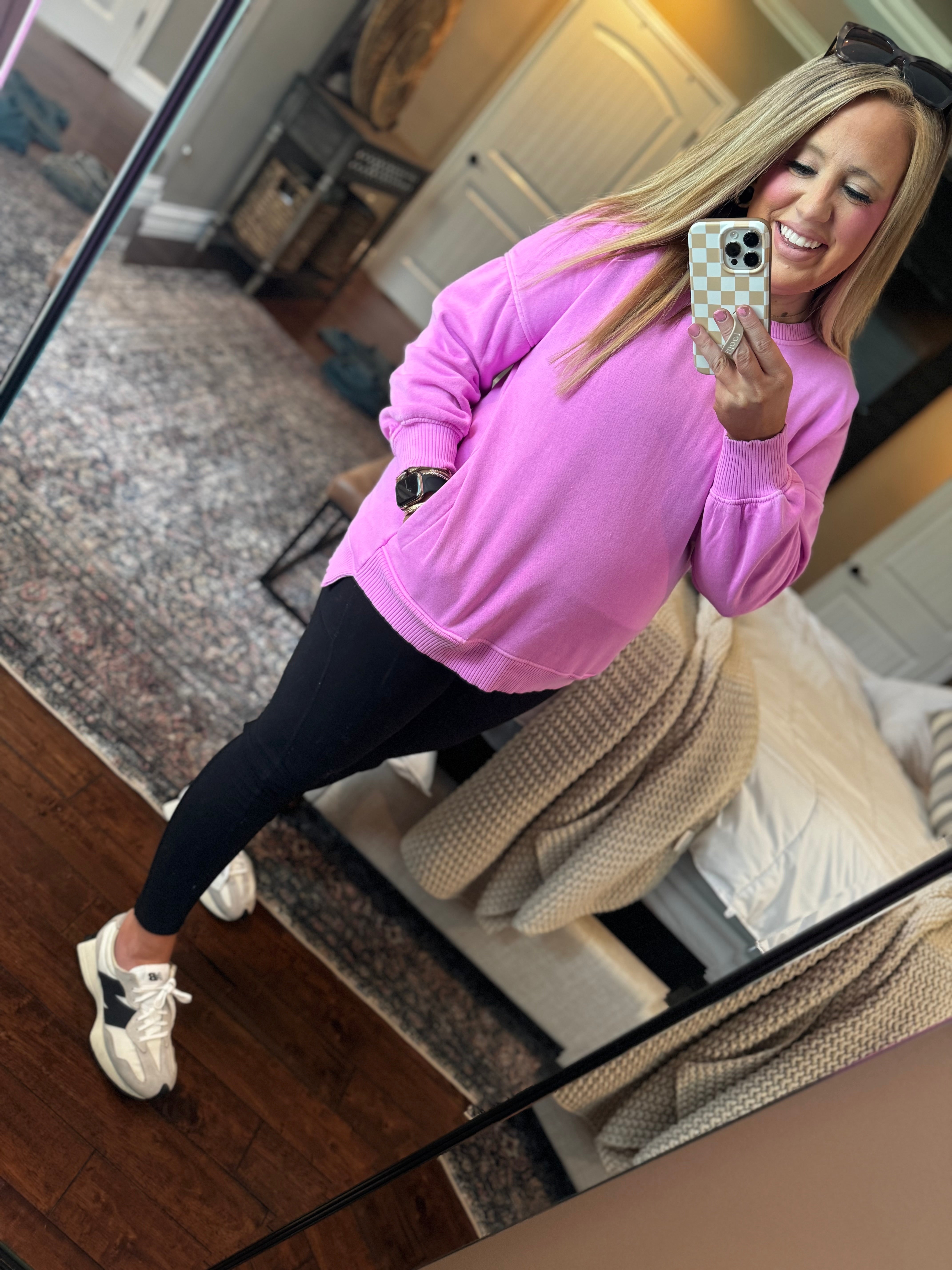 PURPLE SWEATSHIRT L11