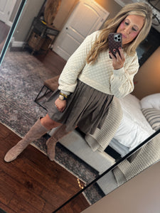 CREAM DRESS/ TUNIC M4