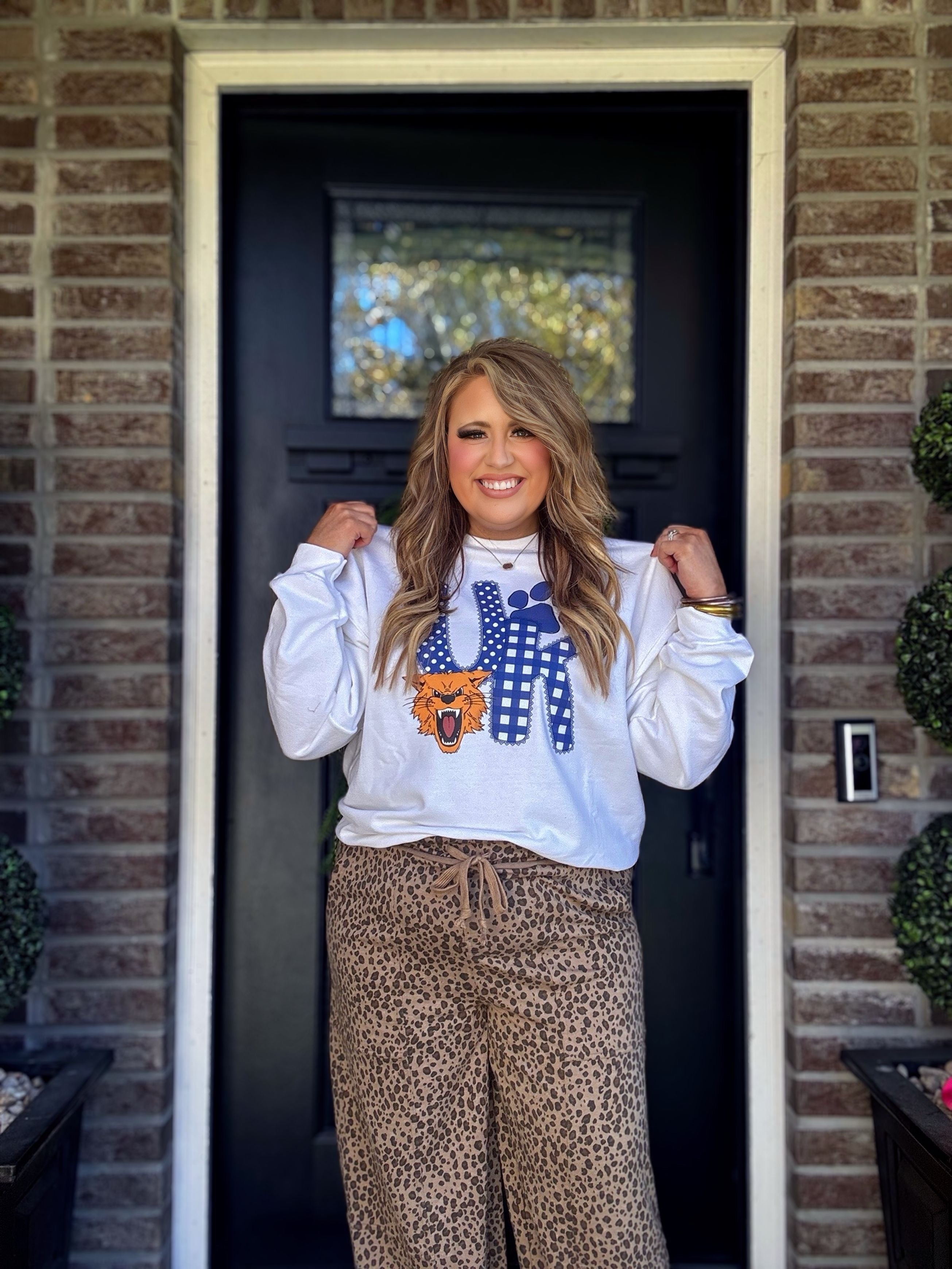 WHITE UK SWEATSHIRT Q14