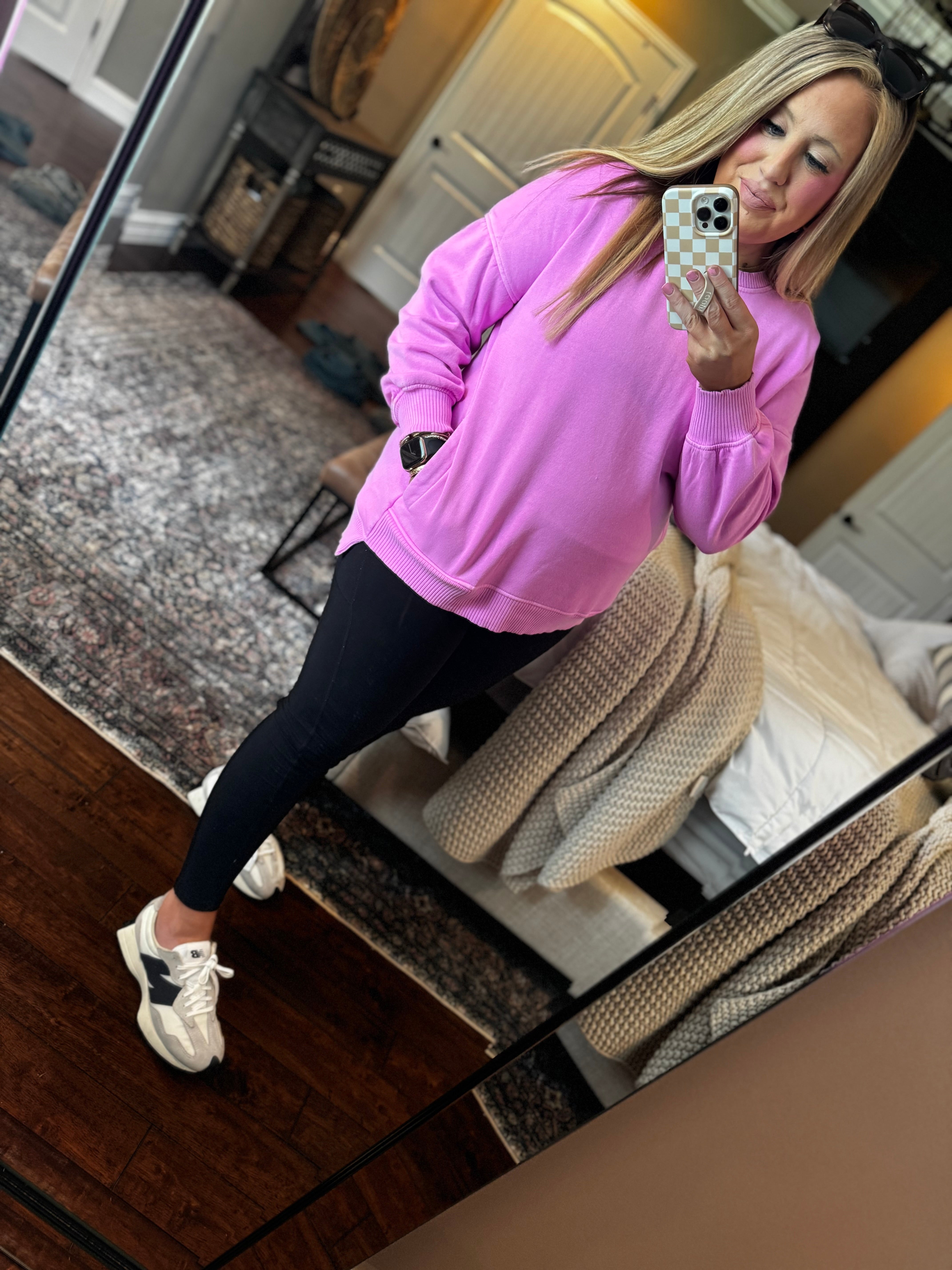 PURPLE SWEATSHIRT L11