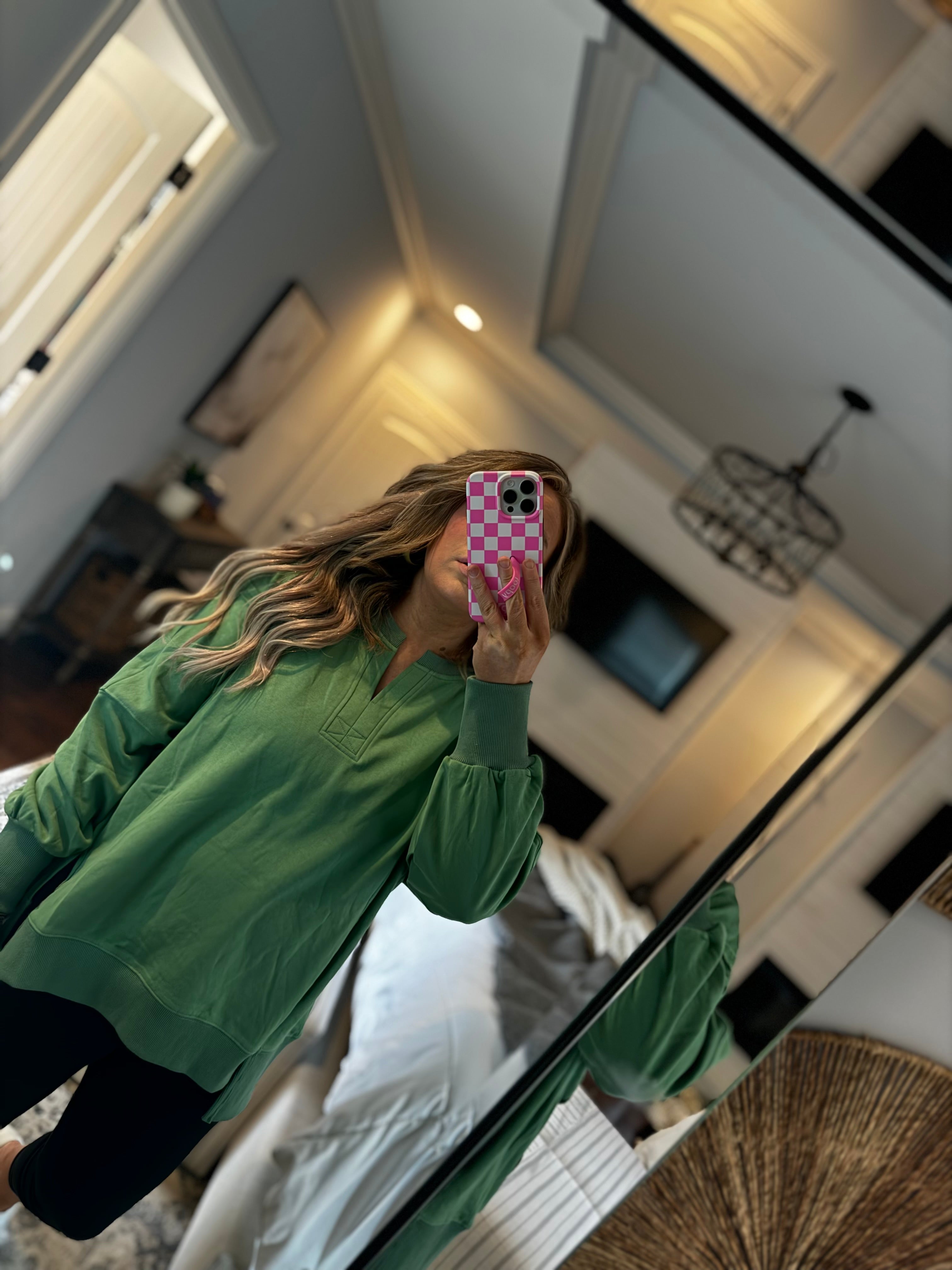 GREEN SWEATSHIRT- 20F