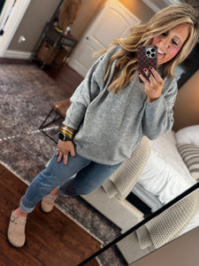 GRAY SWEATER M 10
