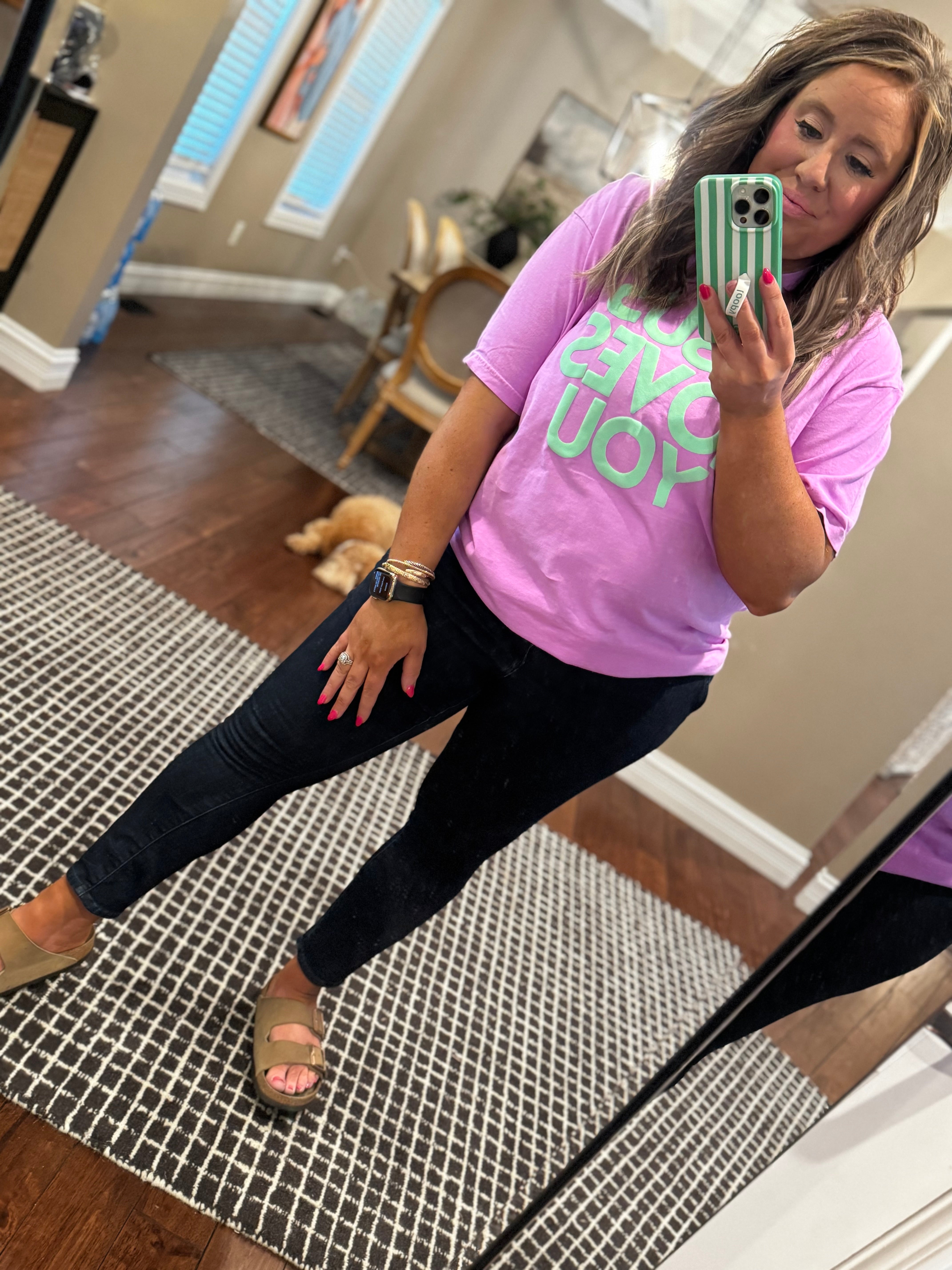 VIOLET JESUS LOVES YOU – Simply Beautiful Boutique