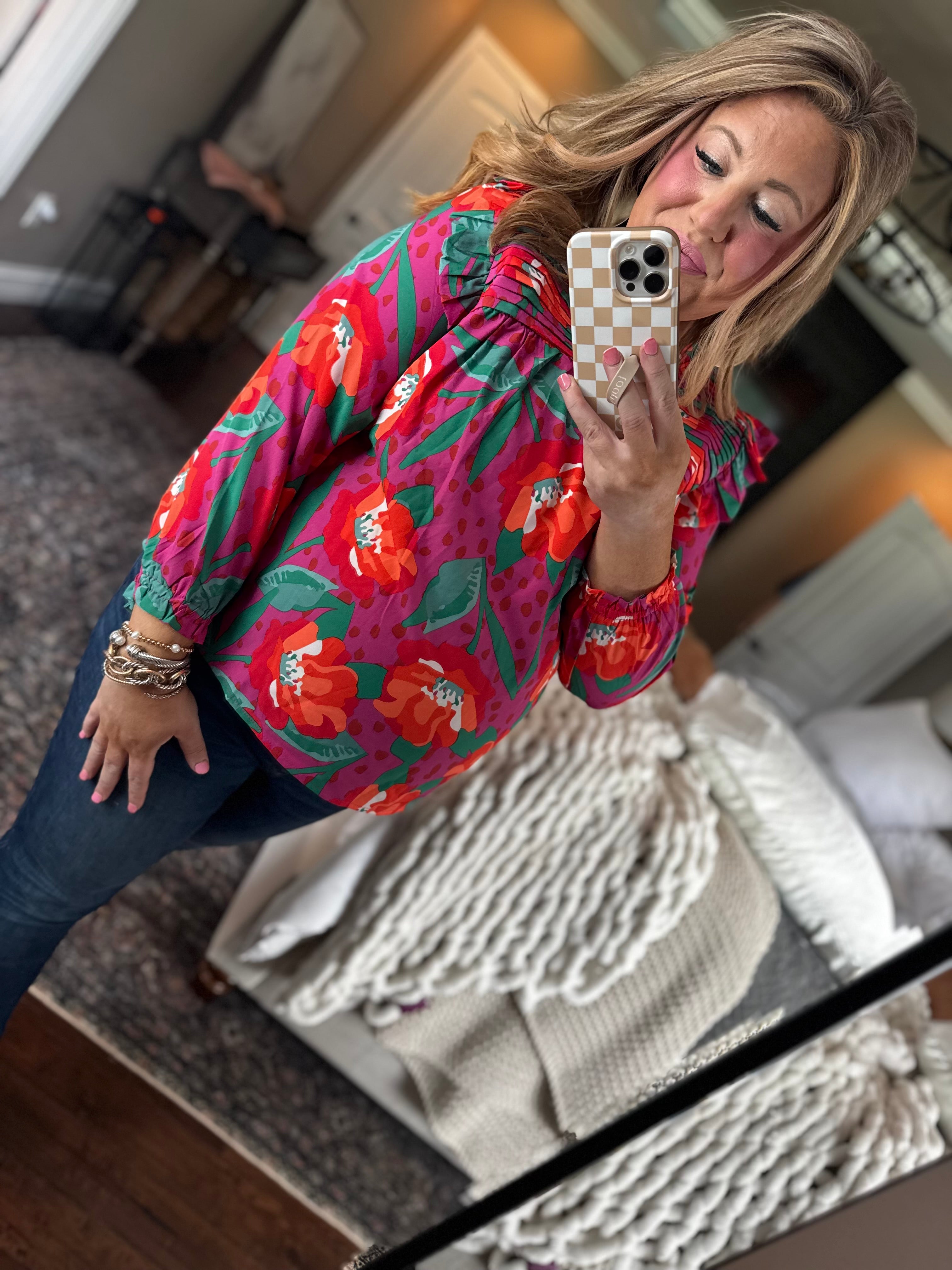 GOLD RUSH PINK MCKENNA TOP 15E