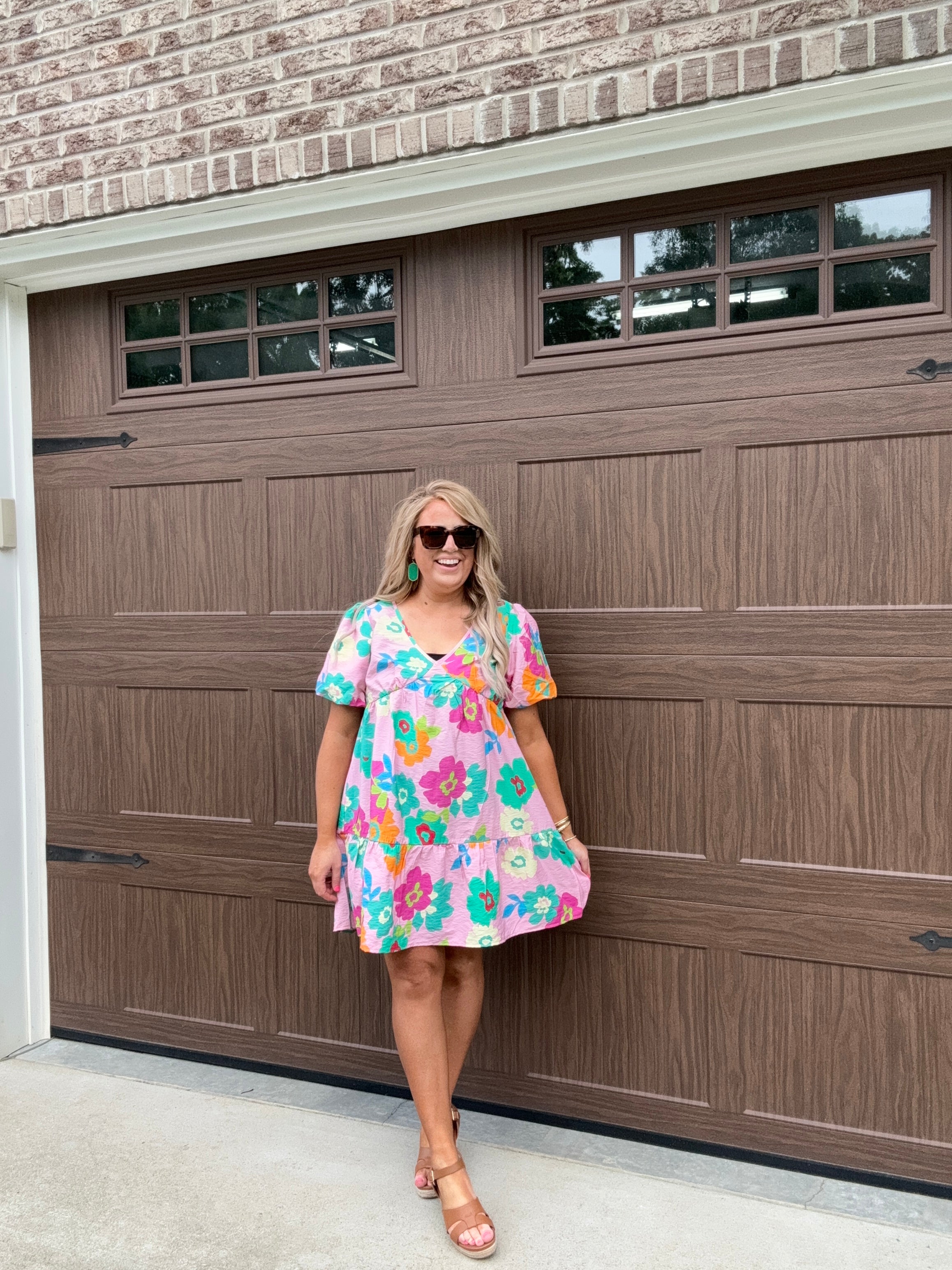 PINK MULTI DRESS