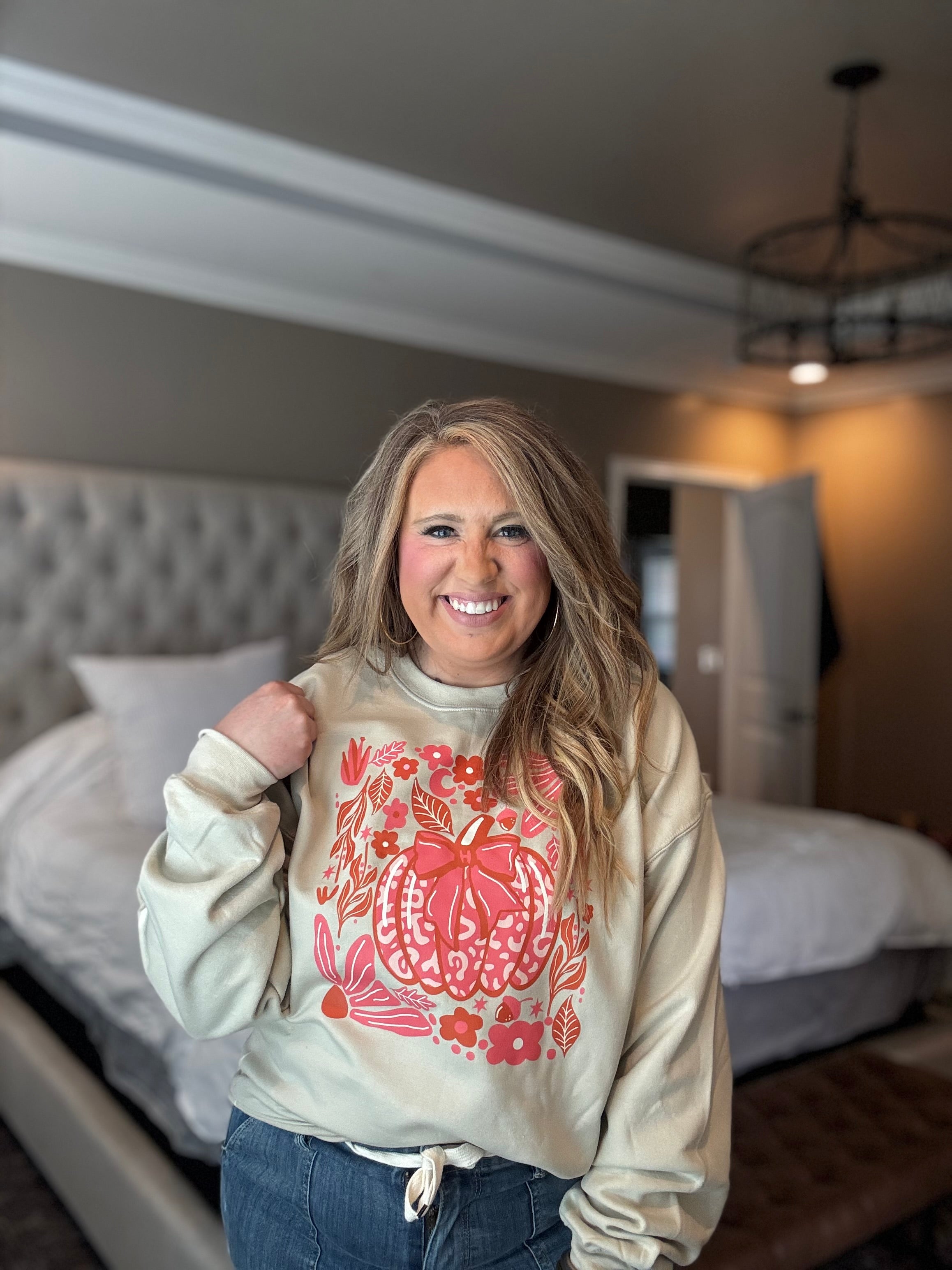 PUMPKIN SWEATSHIRT P21