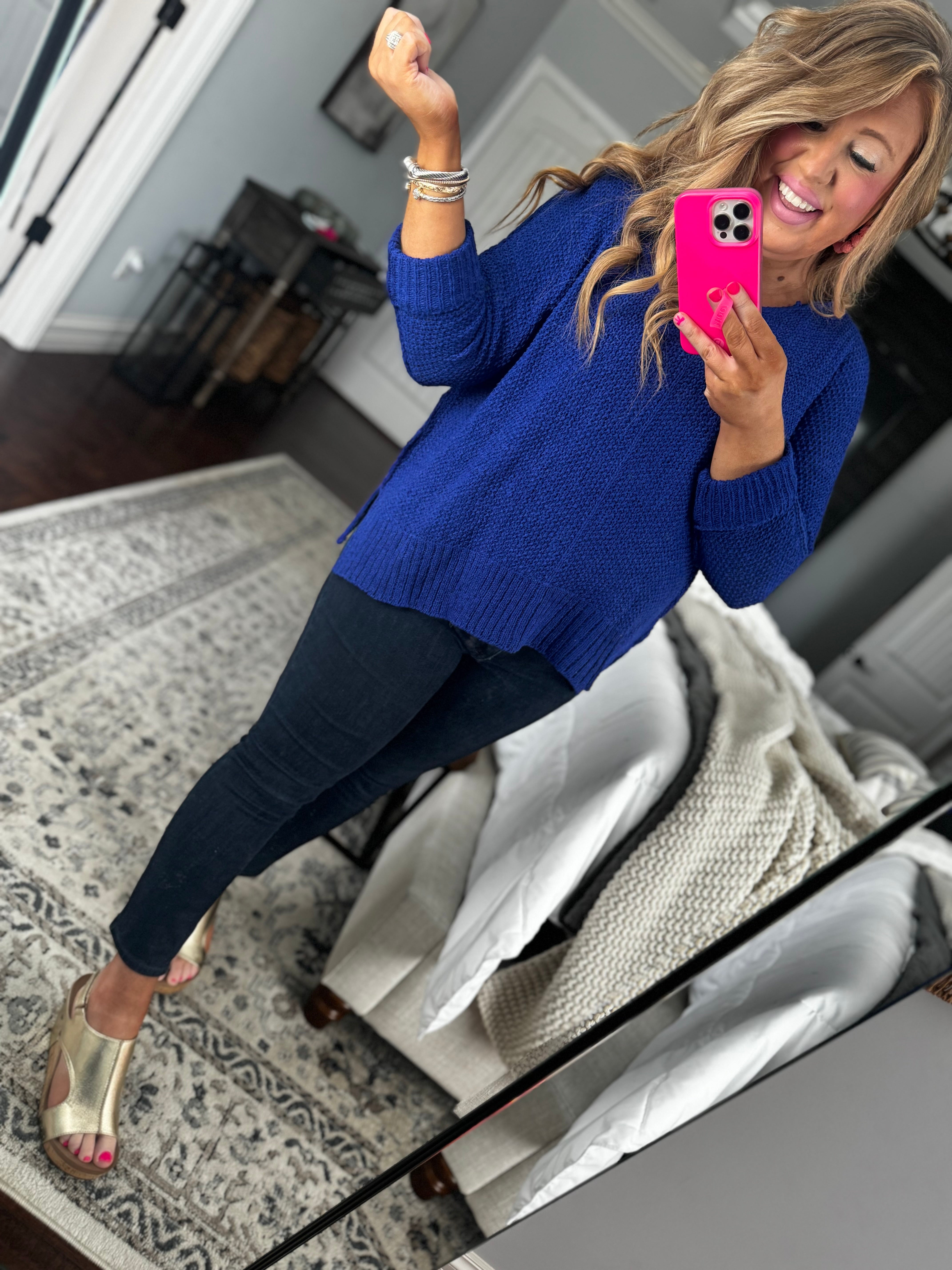 ROYAL BLUE SWEATER 11C