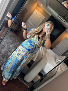BLUE MULTI DRESS- 23K
