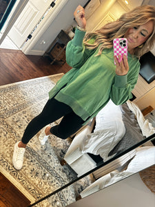 GREEN SWEATSHIRT- 20F