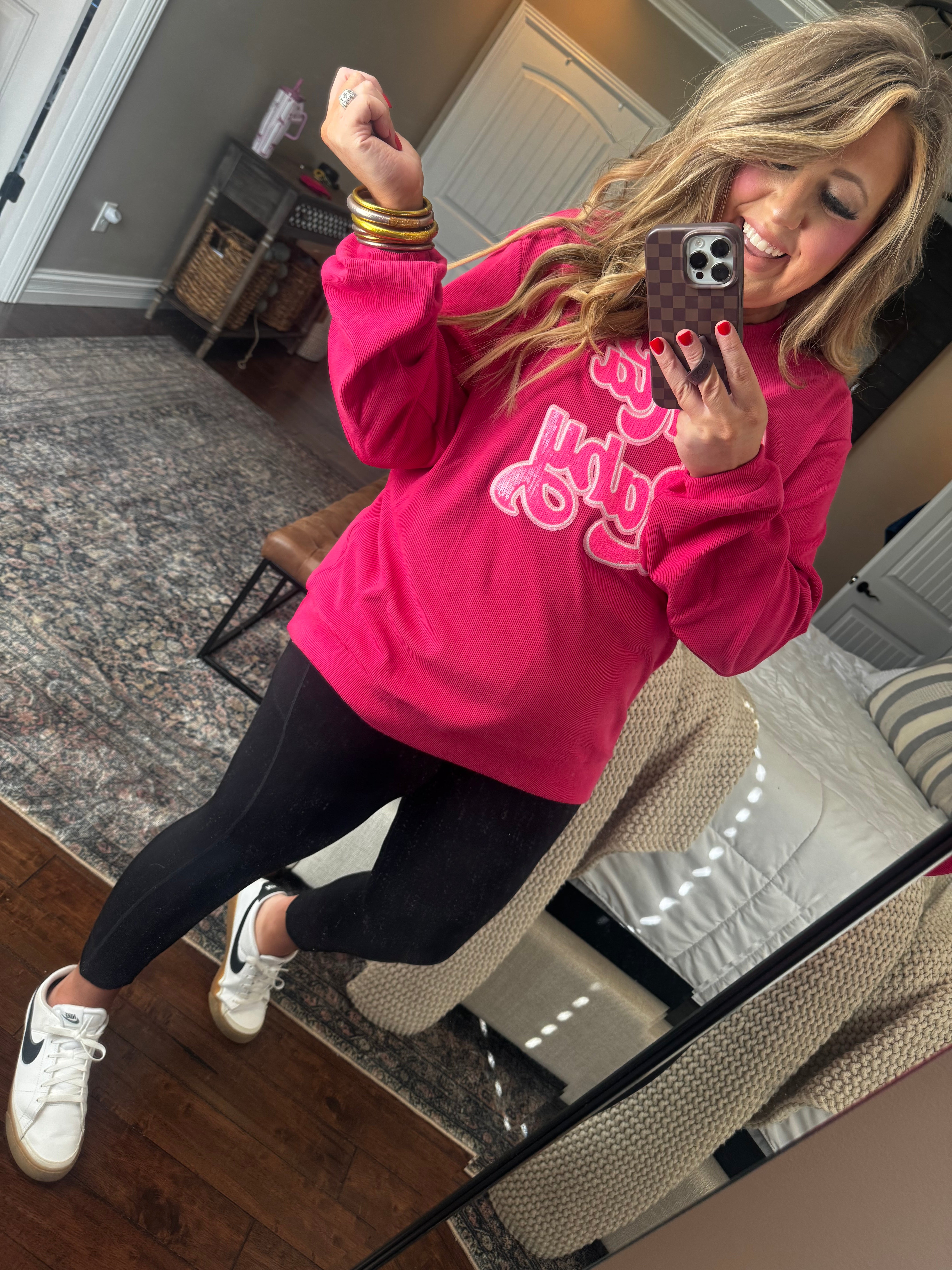 SANTA BABY LONG SLEEVE TOP R24