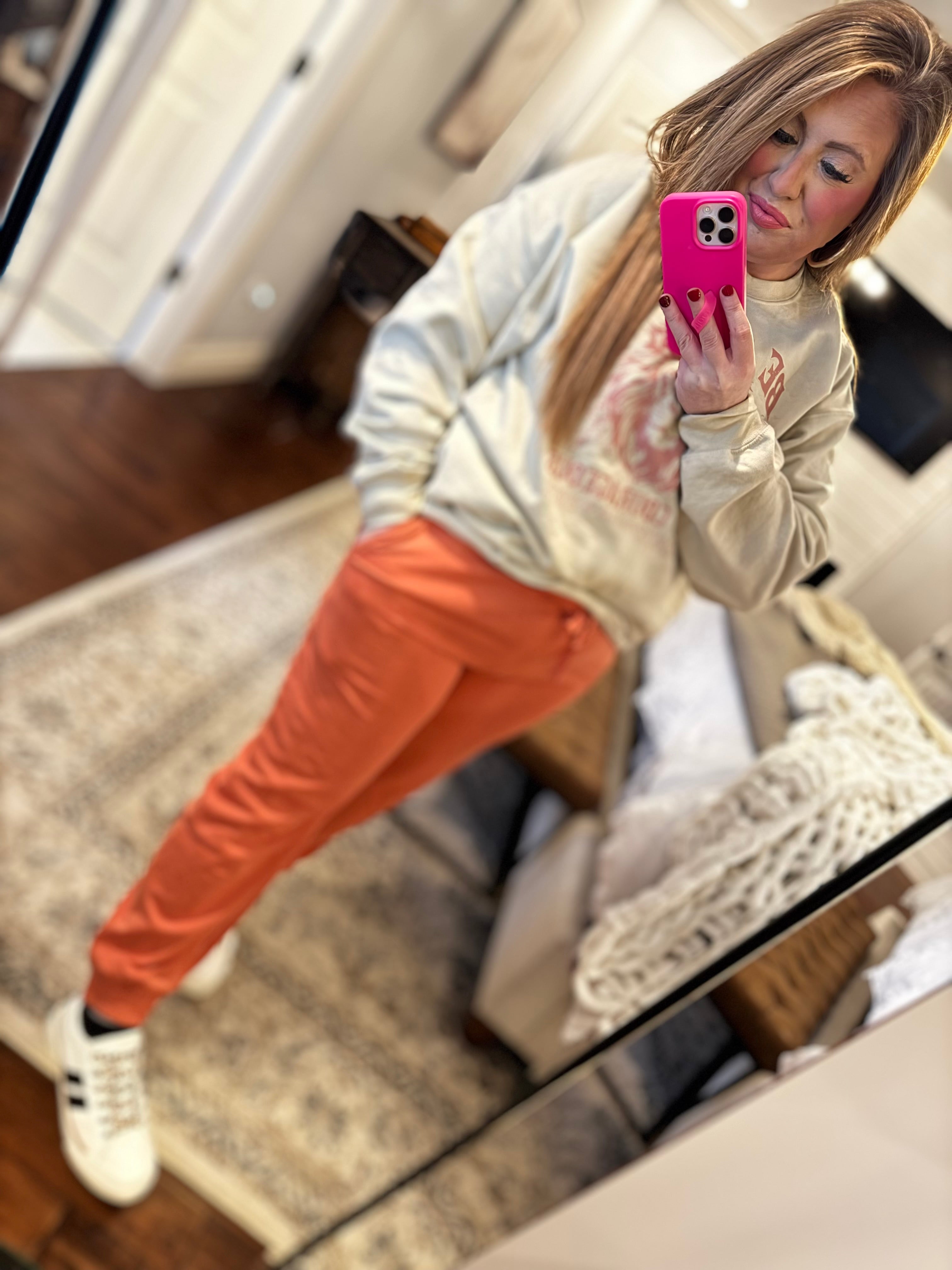 RUSTY CORAL JOGGERS- 2Y