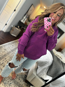 PURPLE HOODIE- 19O